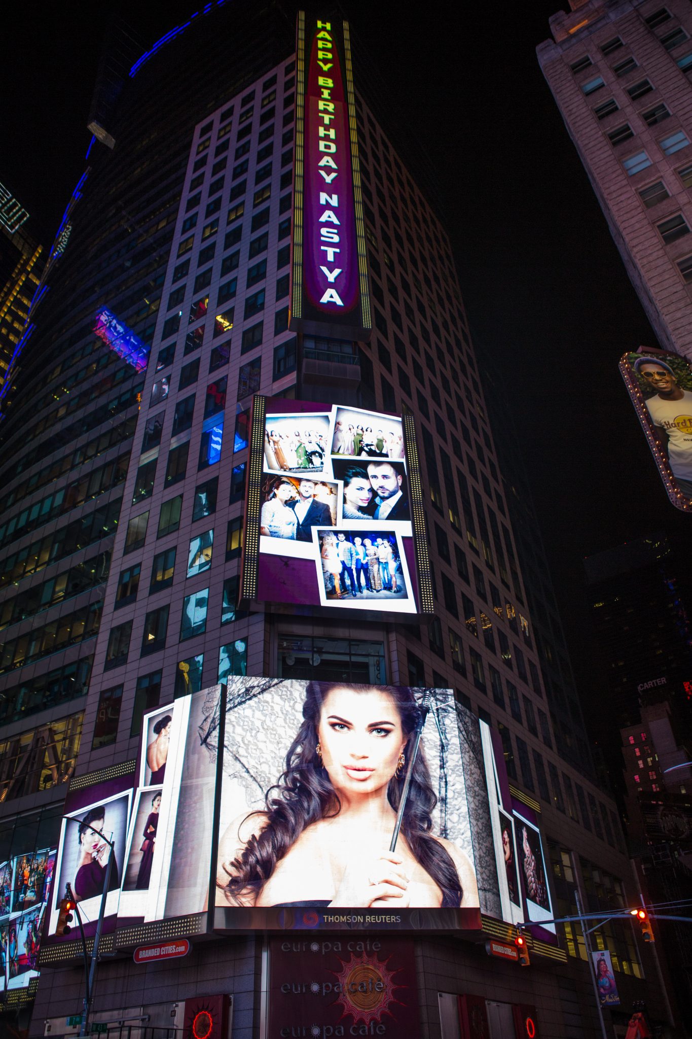 Times Square Billboard Proposal with photographer | Proposal Ideas and ...