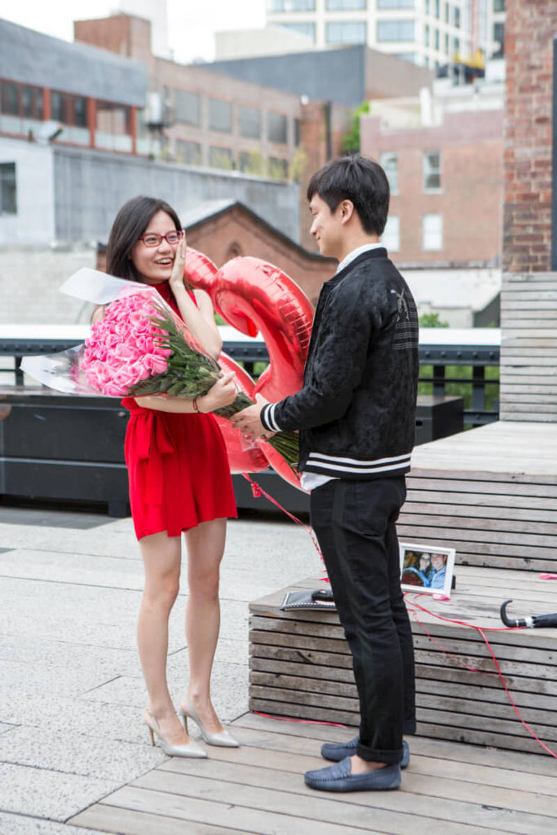 High Line Park Marriage Proposal