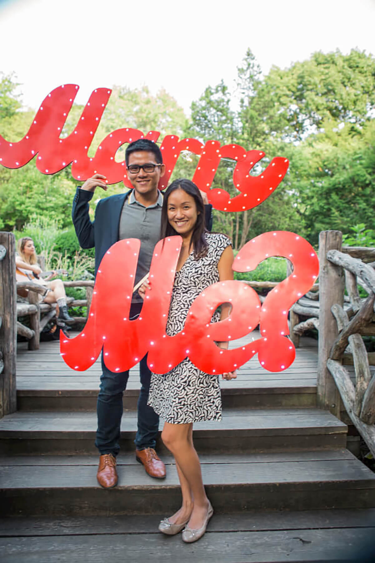 From Abu Dhabi to New York. Central Park Marriage Proposal. 4