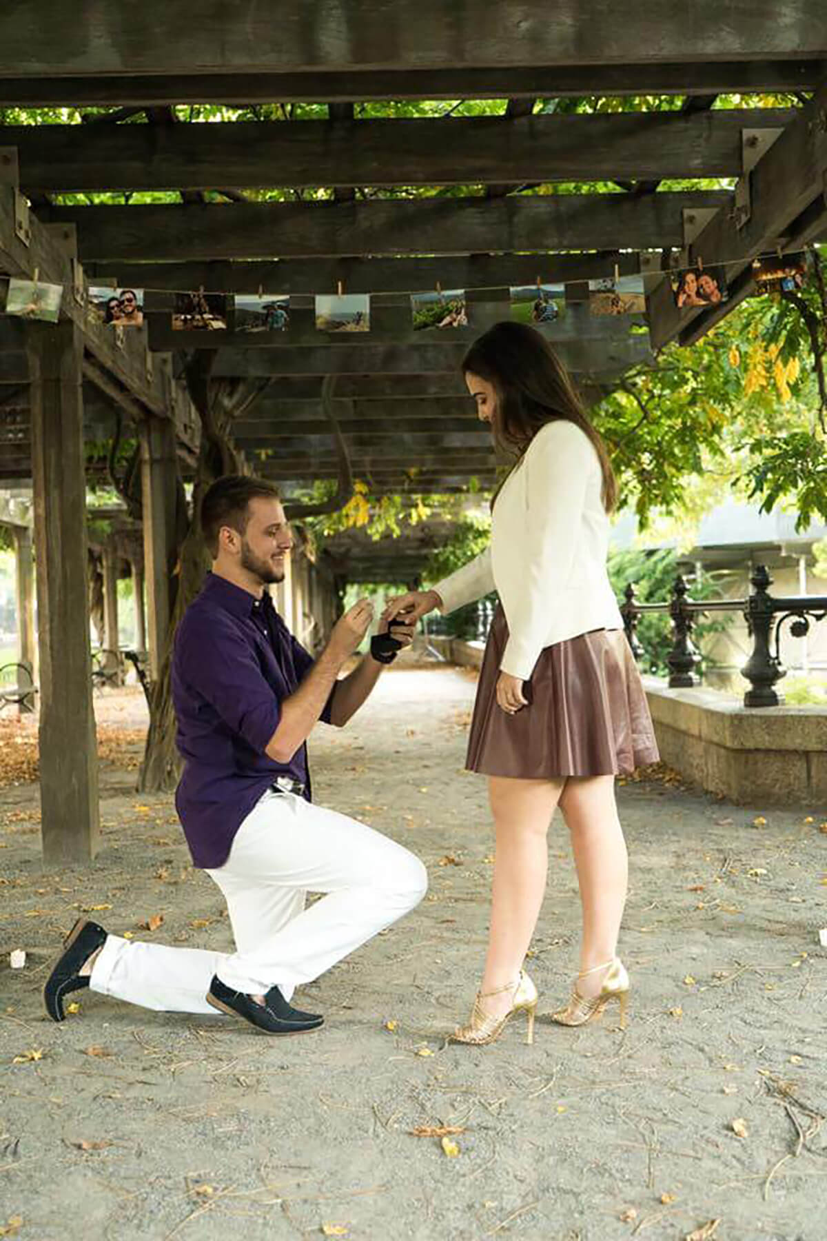 Julia and Fernando Marriage Proposal in Central Park 2