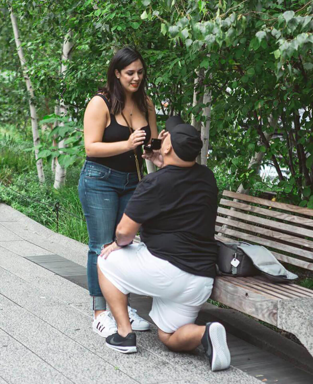 This High Line Marriage Proposal Will Melt Your Heart. 2