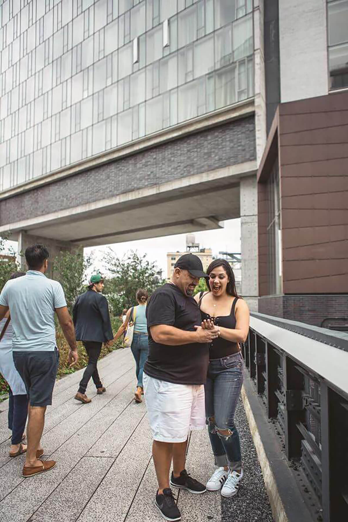 This High Line Marriage Proposal Will Melt Your Heart. 3