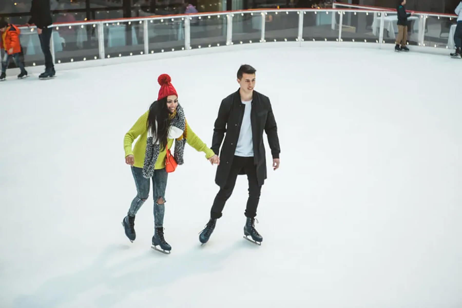 How To Propose On The Ice Skating Rink 3