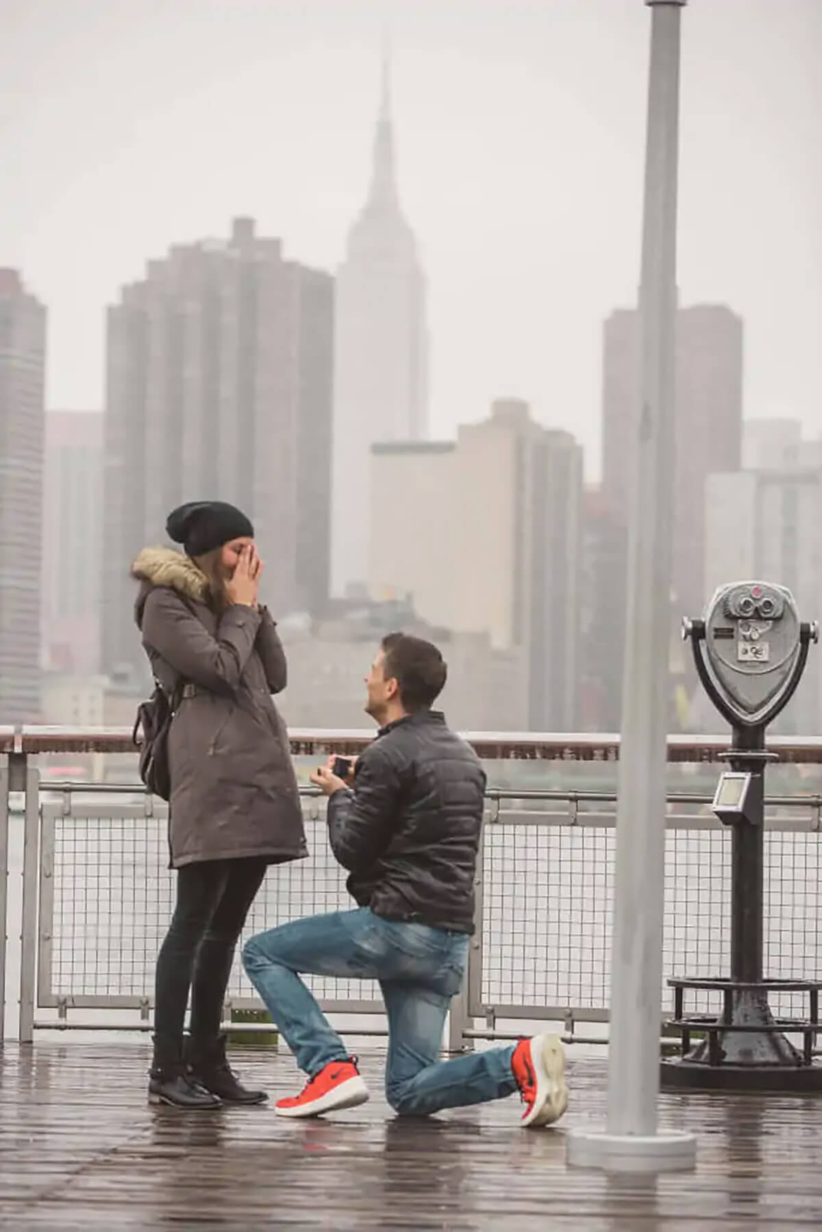 Surprise Proposal At Long Island City 3