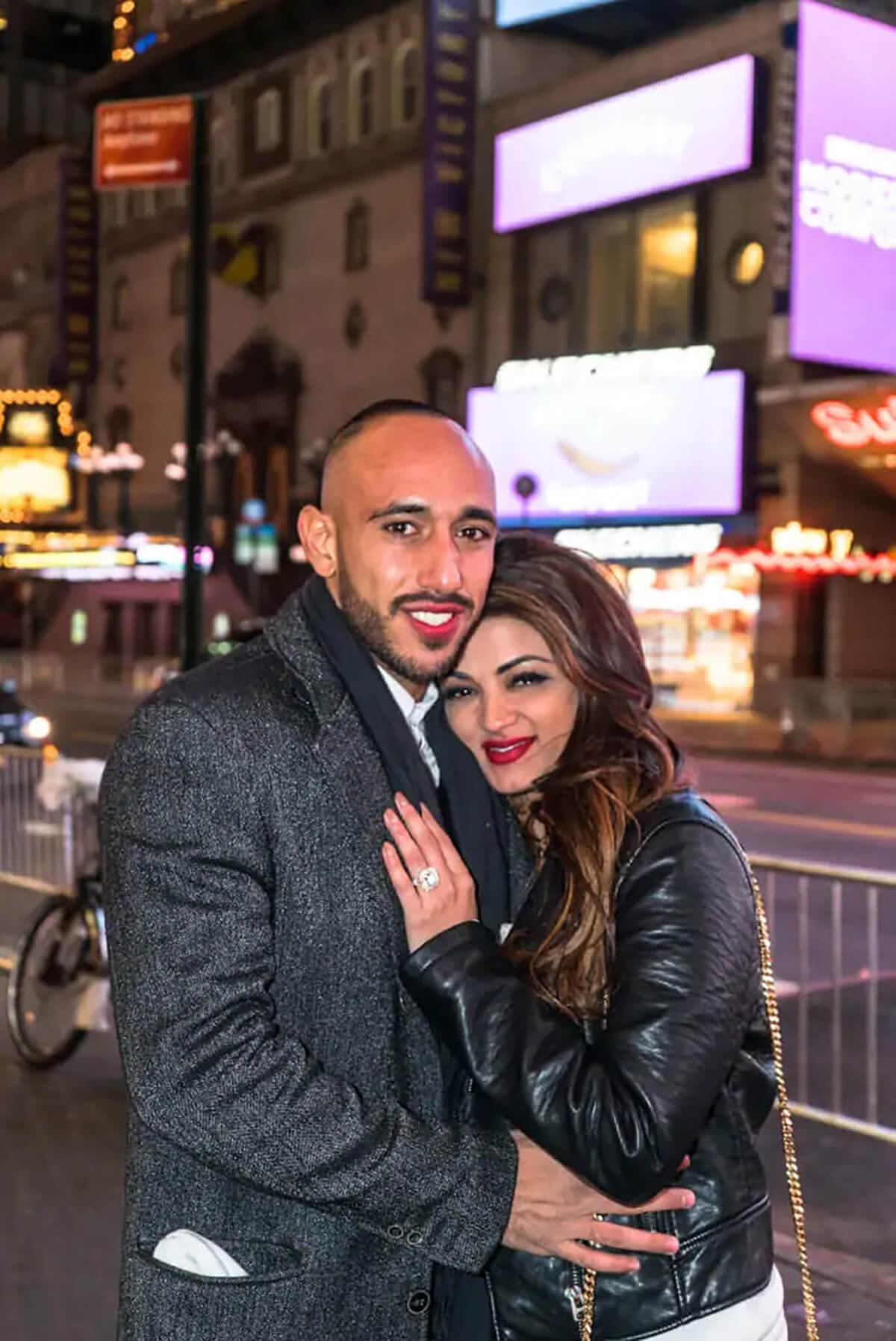 «Shahs of Sunset» star actress Golonesa Gharachedaghi got engaged on Times Square Billboard! 5