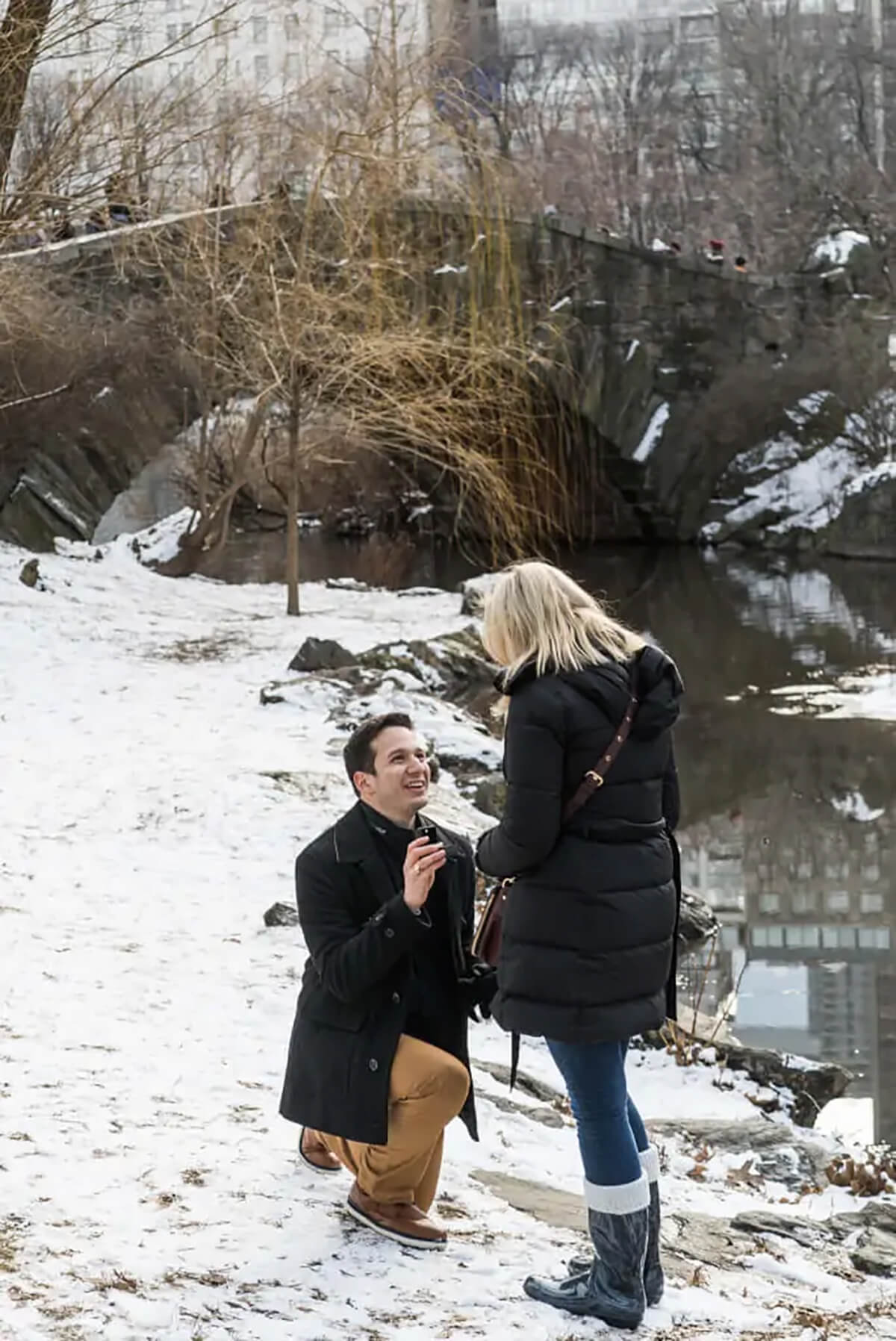 Surprise Proposal by the Gapstow Bridge 2