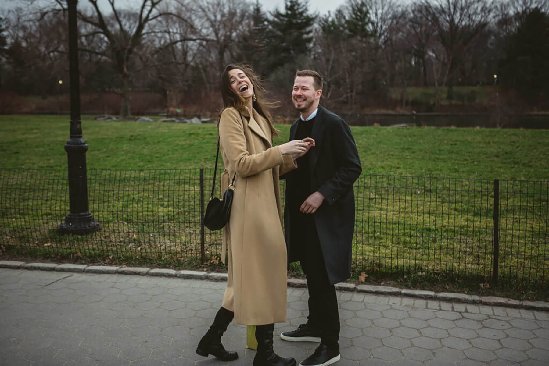 Belvedere Castle Romantic Proposal. 3