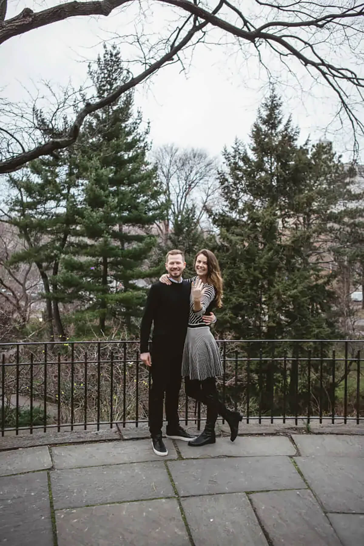 Belvedere Castle Romantic Proposal. 6