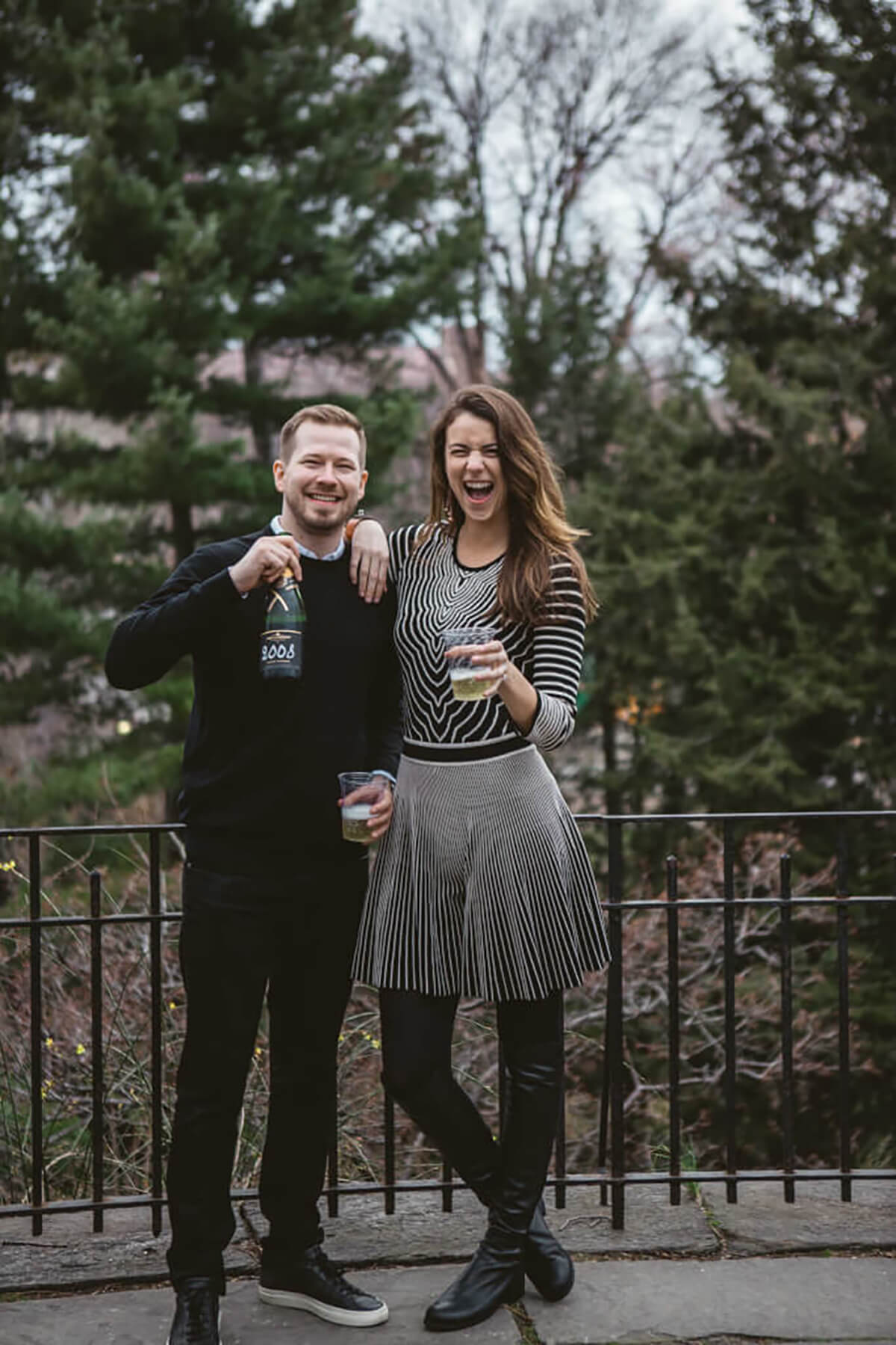 Belvedere Castle Romantic Proposal. 7