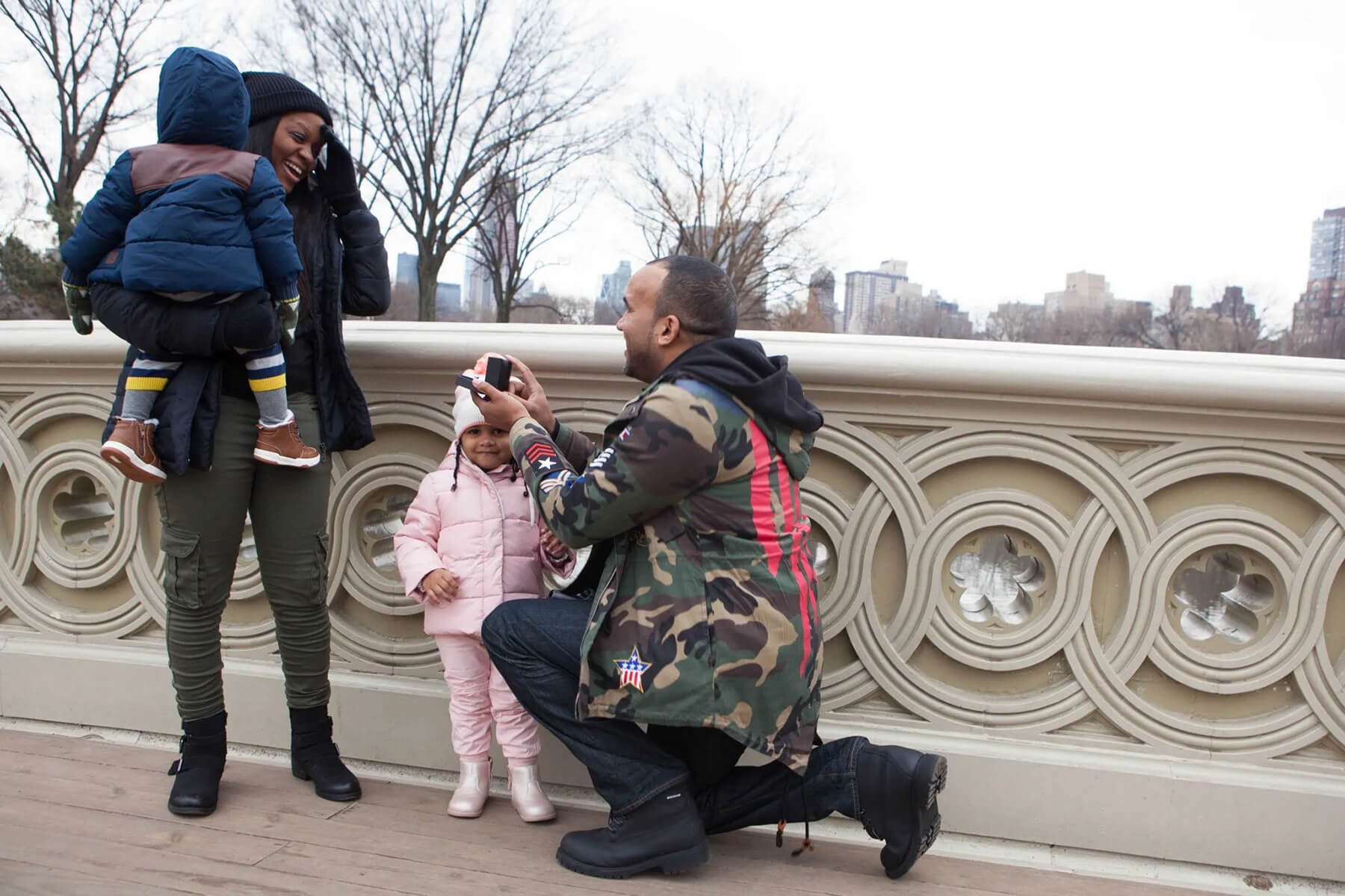 Best proposal Idea With The Kids — Horse Carriage Ride In Central Park 4