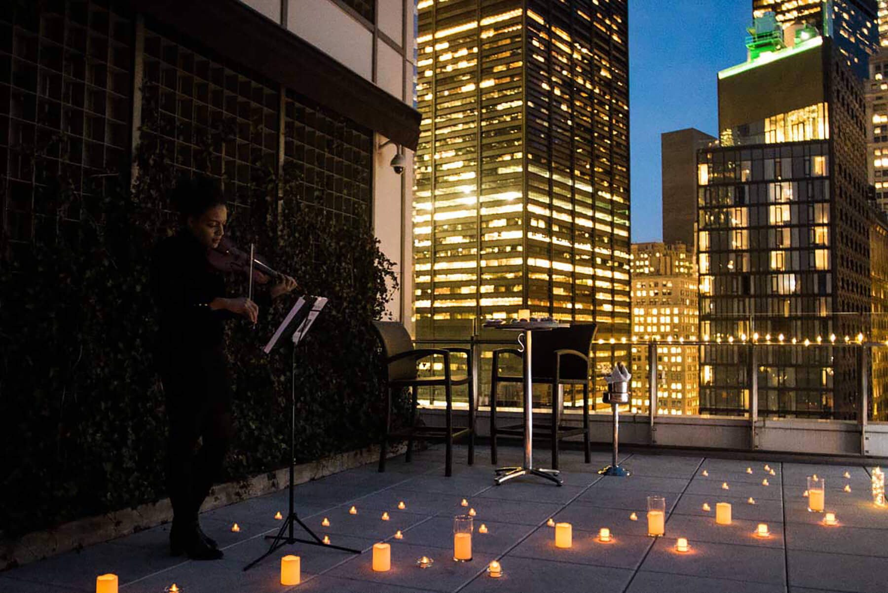 Majestic Rooftop Marriage Proposal 6