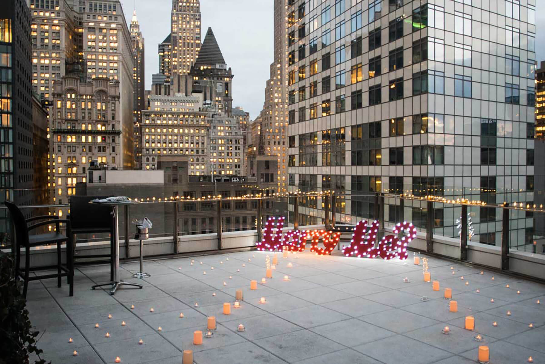 Majestic Rooftop Marriage Proposal 7