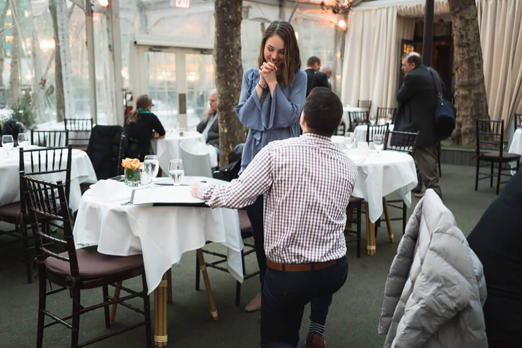 «Bryant Park Grill» Dinner Proposal 3