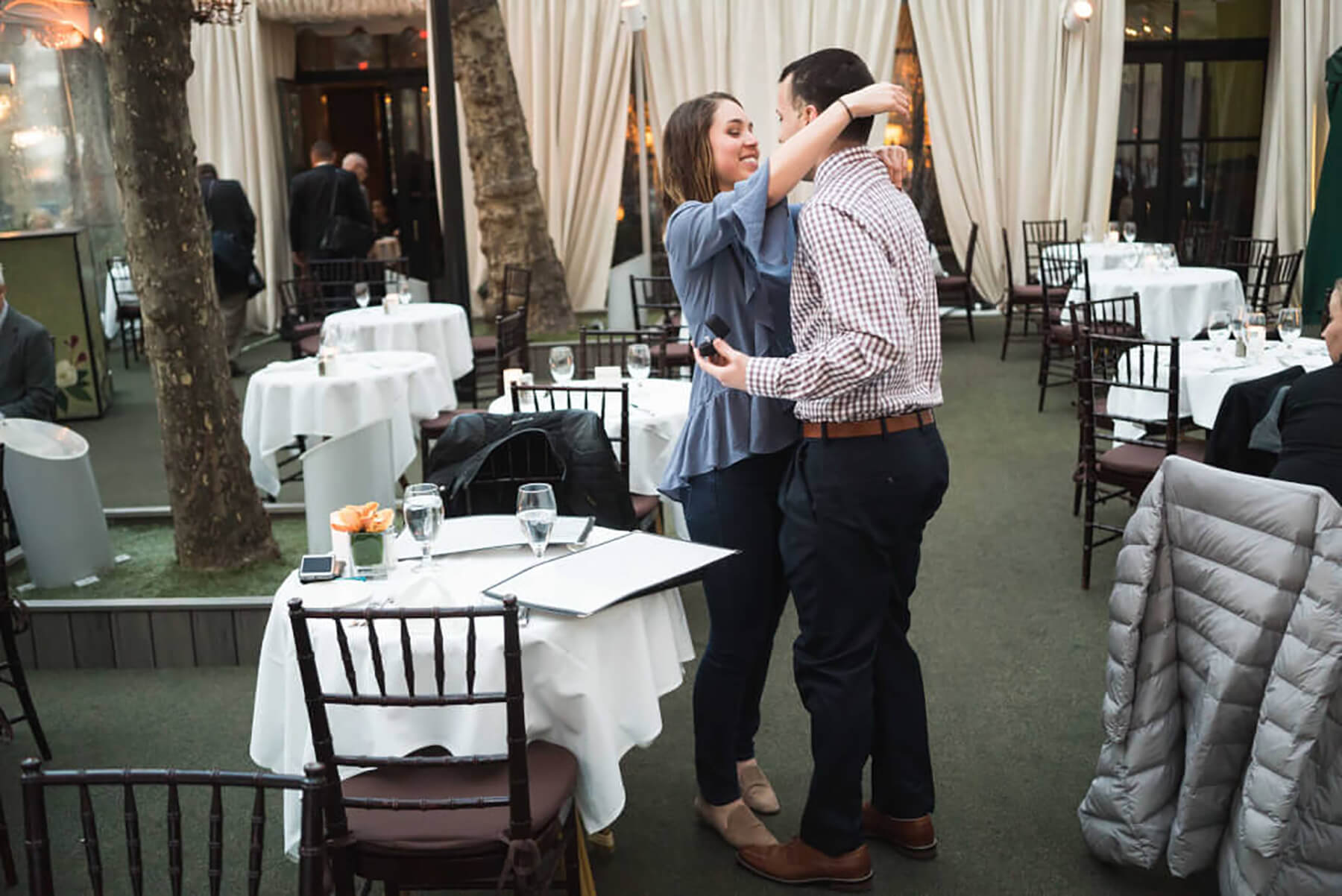 «Bryant Park Grill» Dinner Proposal 4