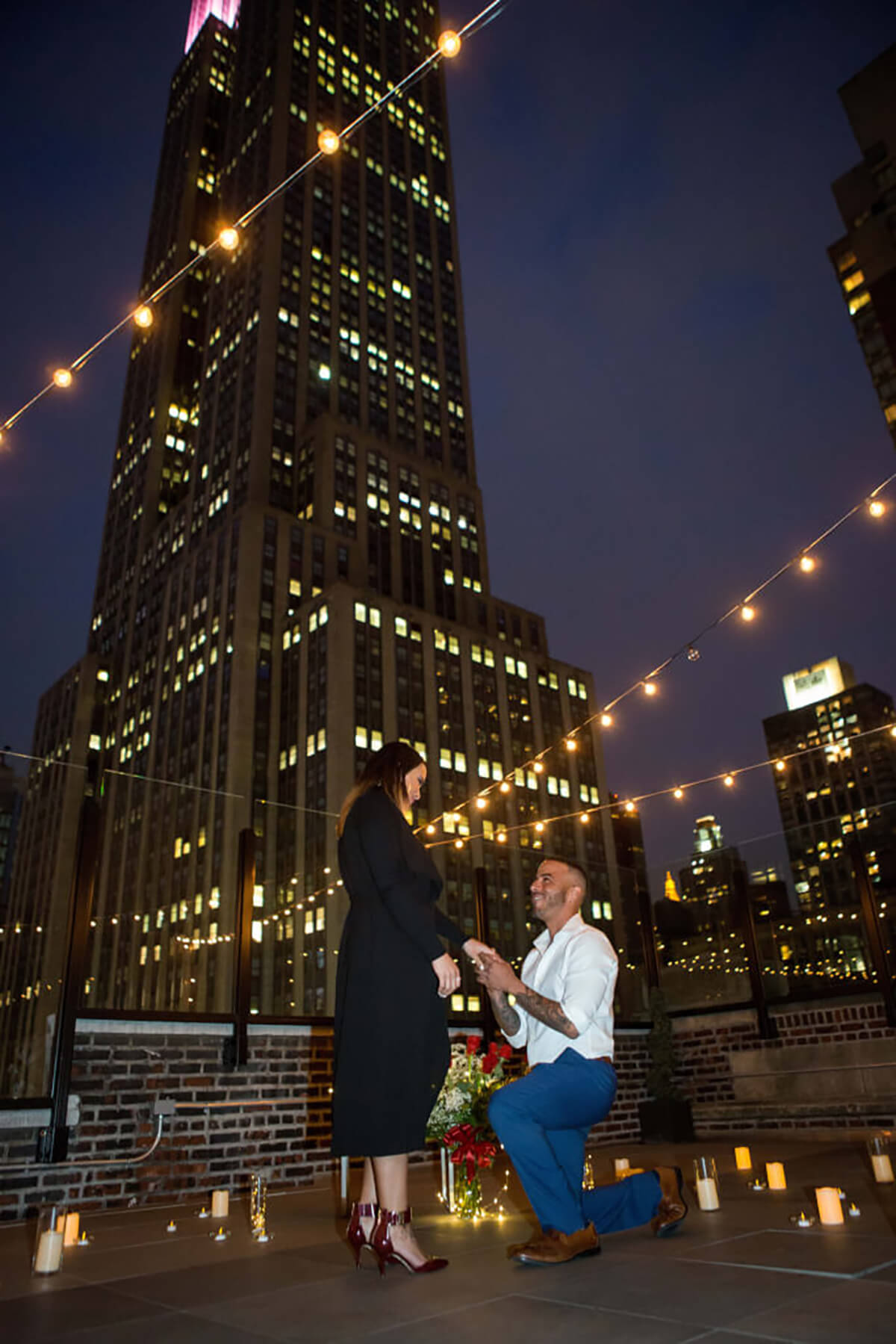 Easter Day Romantic Rooftop Proposal 5