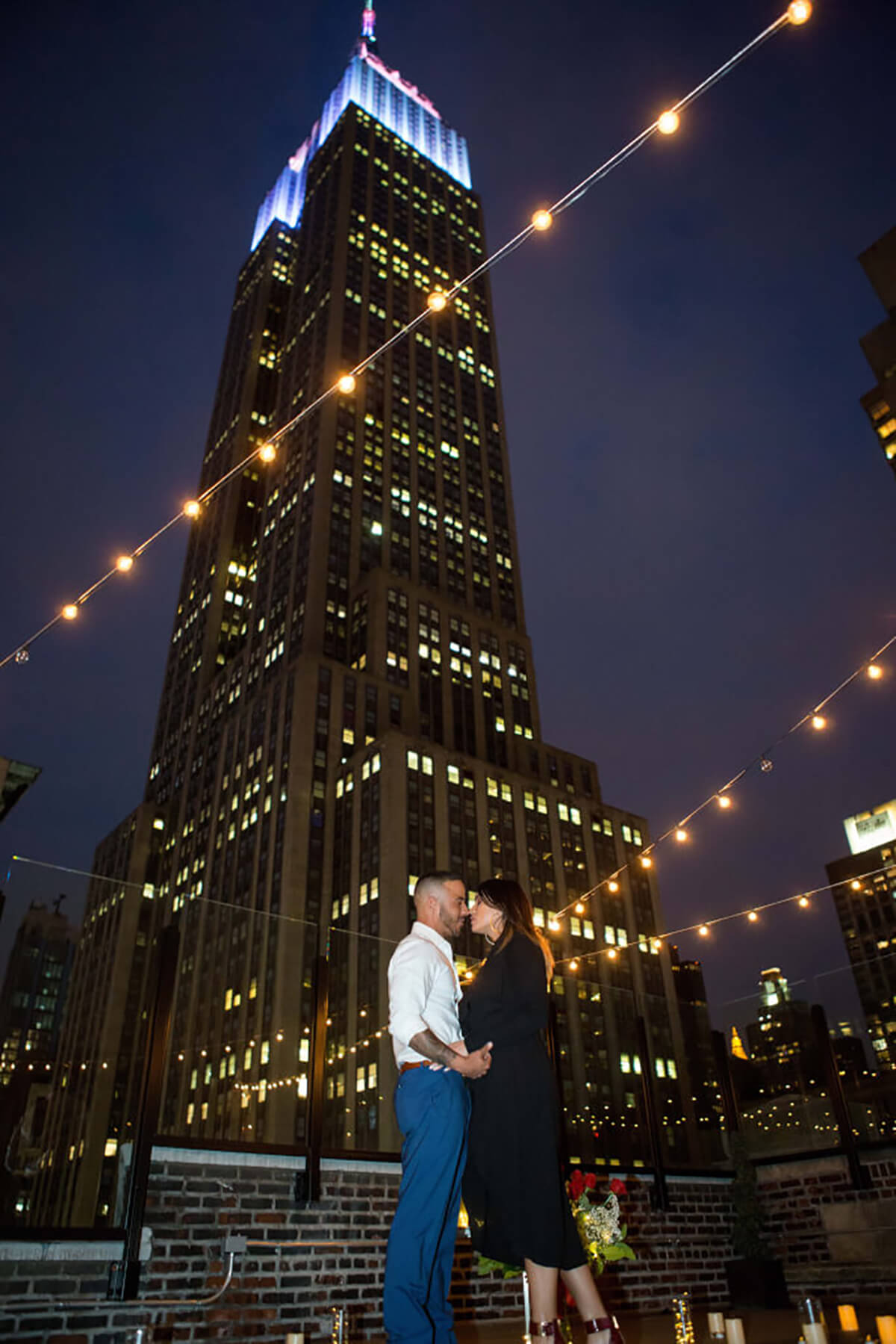 Easter Day Romantic Rooftop Proposal 6