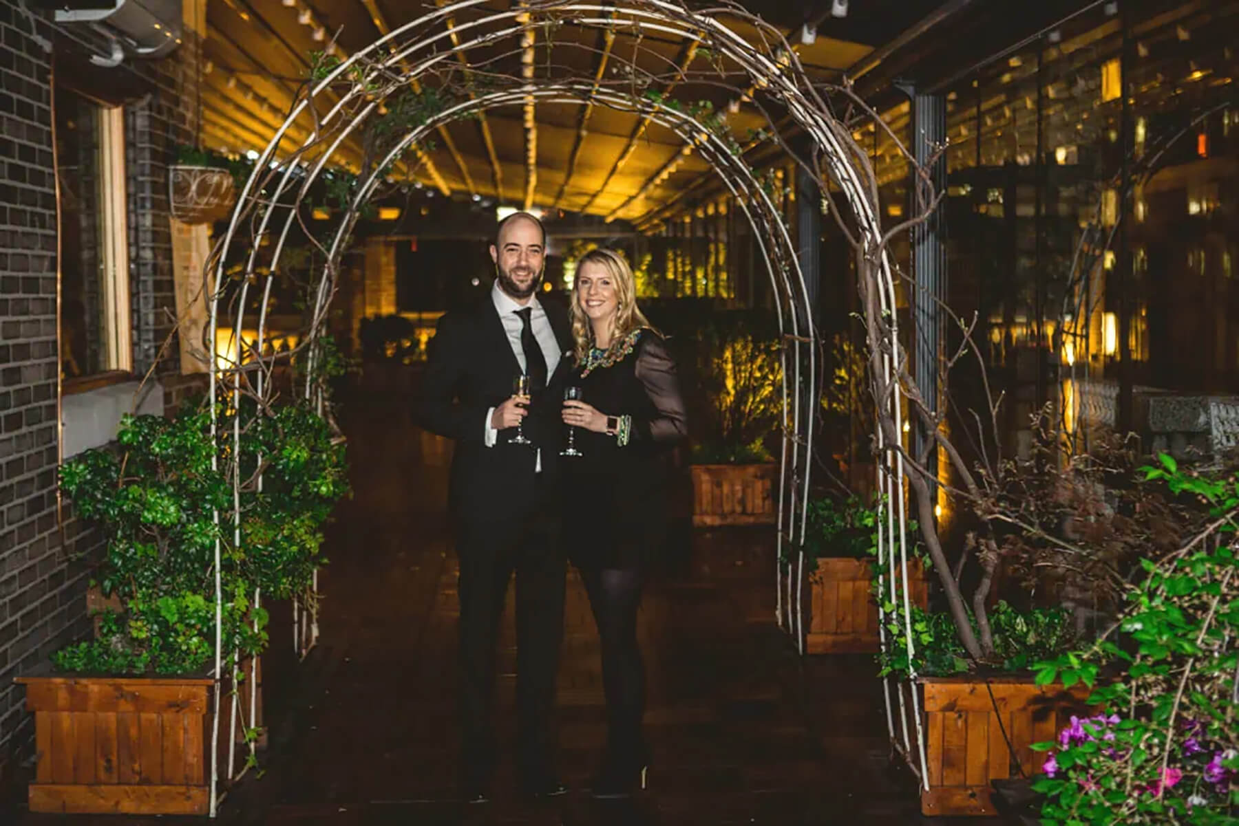 From London to New York. Empire State Building View Surprise Proposal. 7