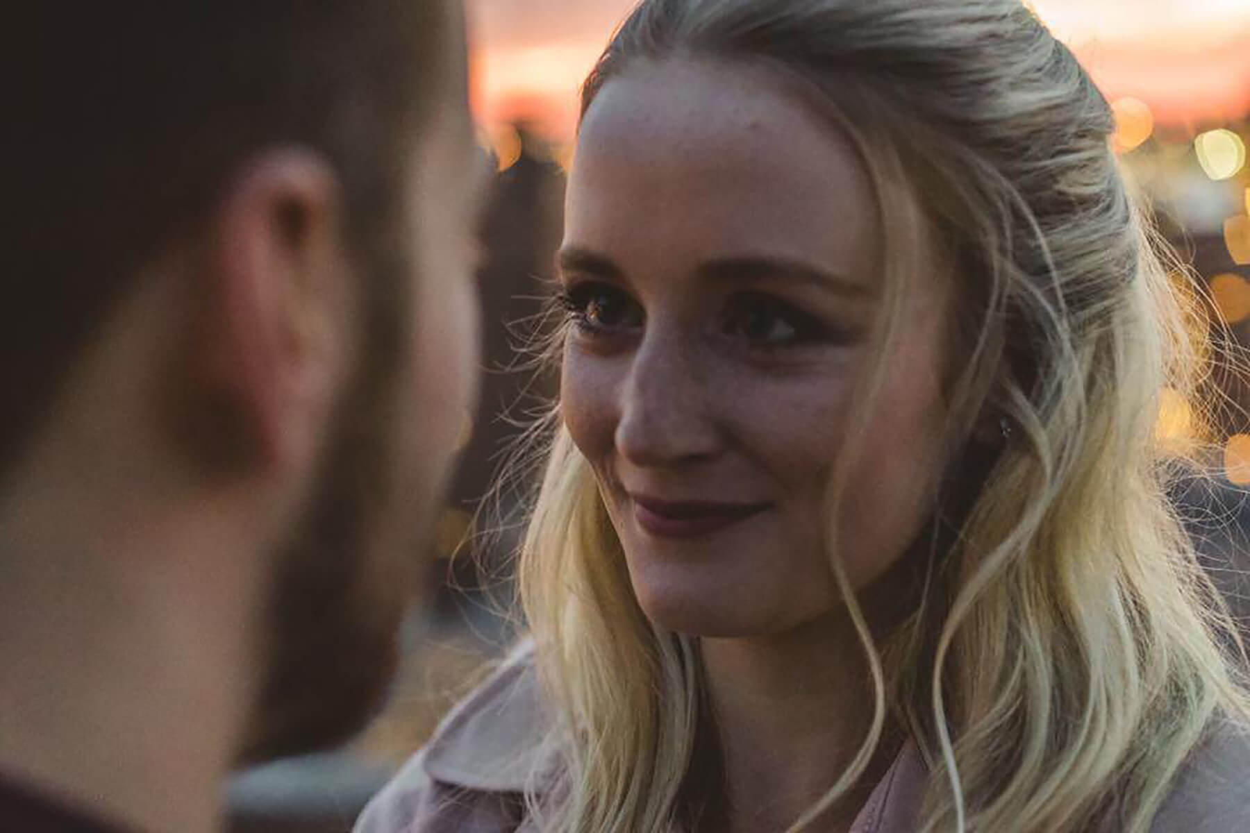 Sunset Proposal On A Private Rooftop. 5