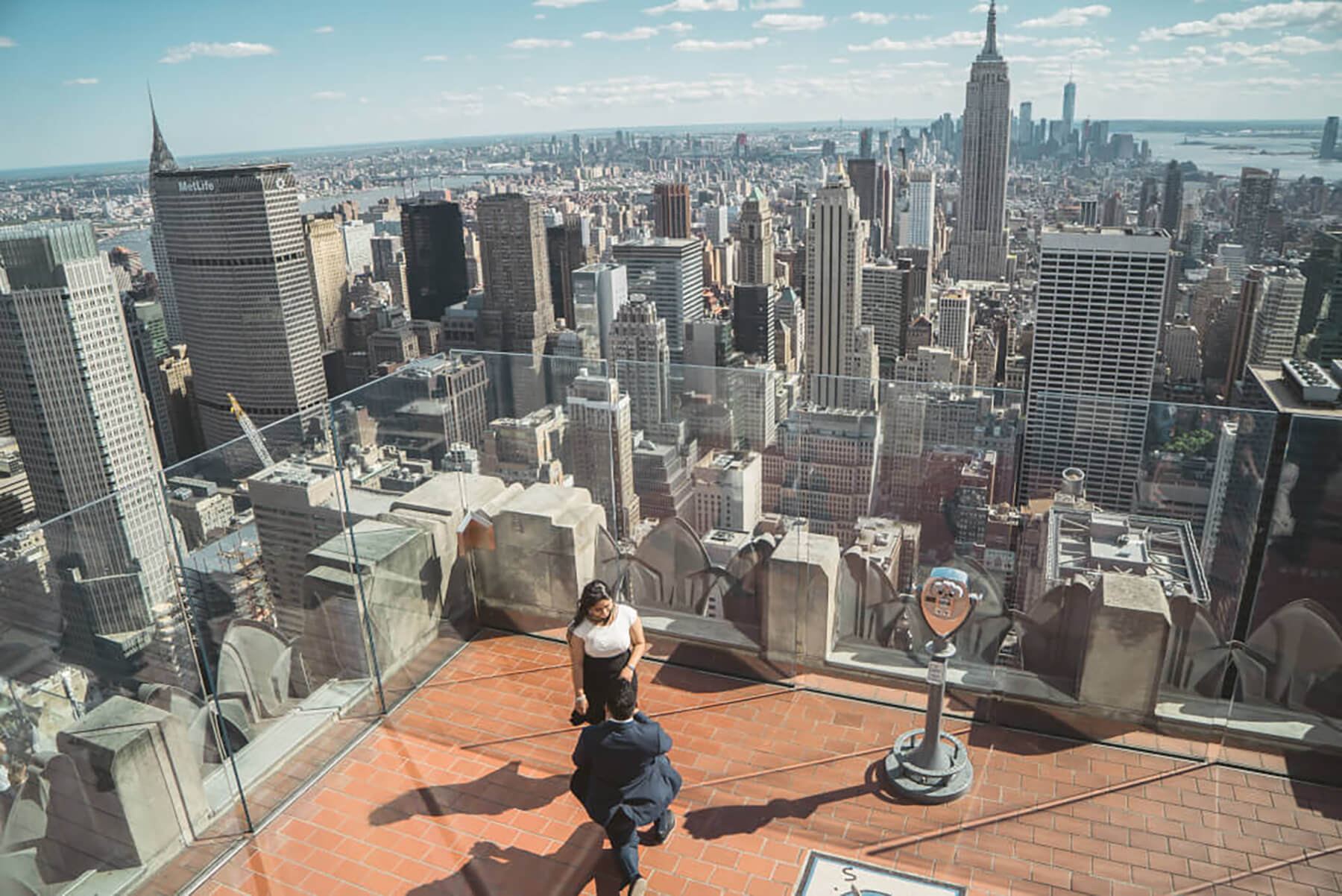 Top Of The Rock Marriage Proposal 2