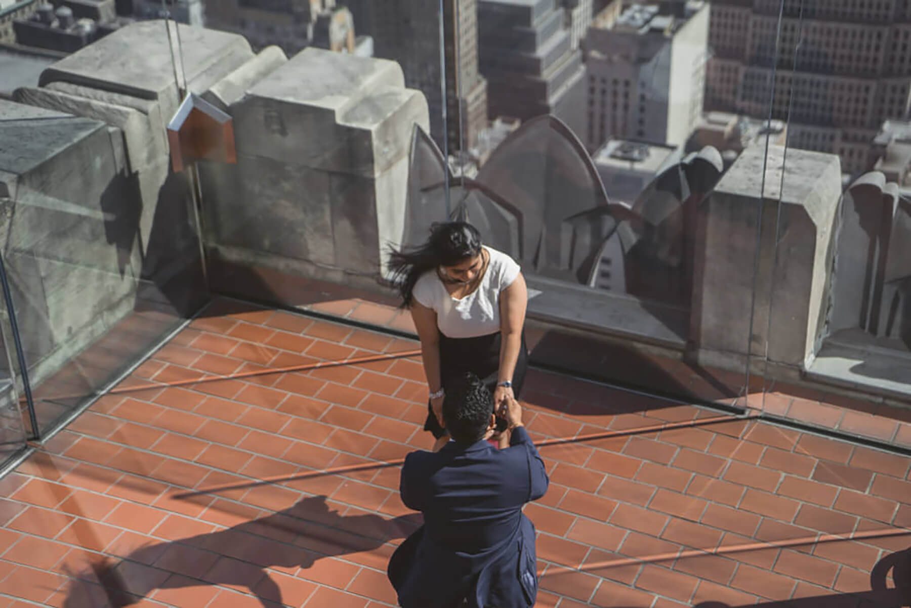 Top Of The Rock Marriage Proposal 3