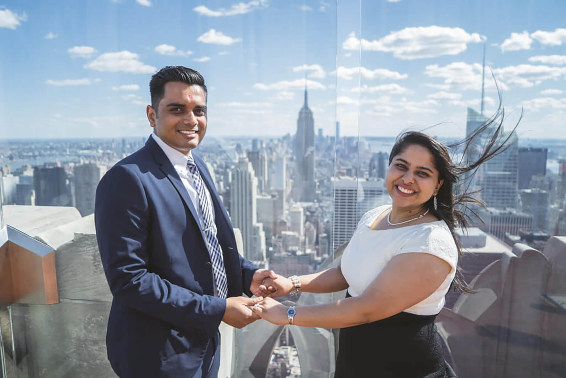 Top Of The Rock Marriage Proposal 5