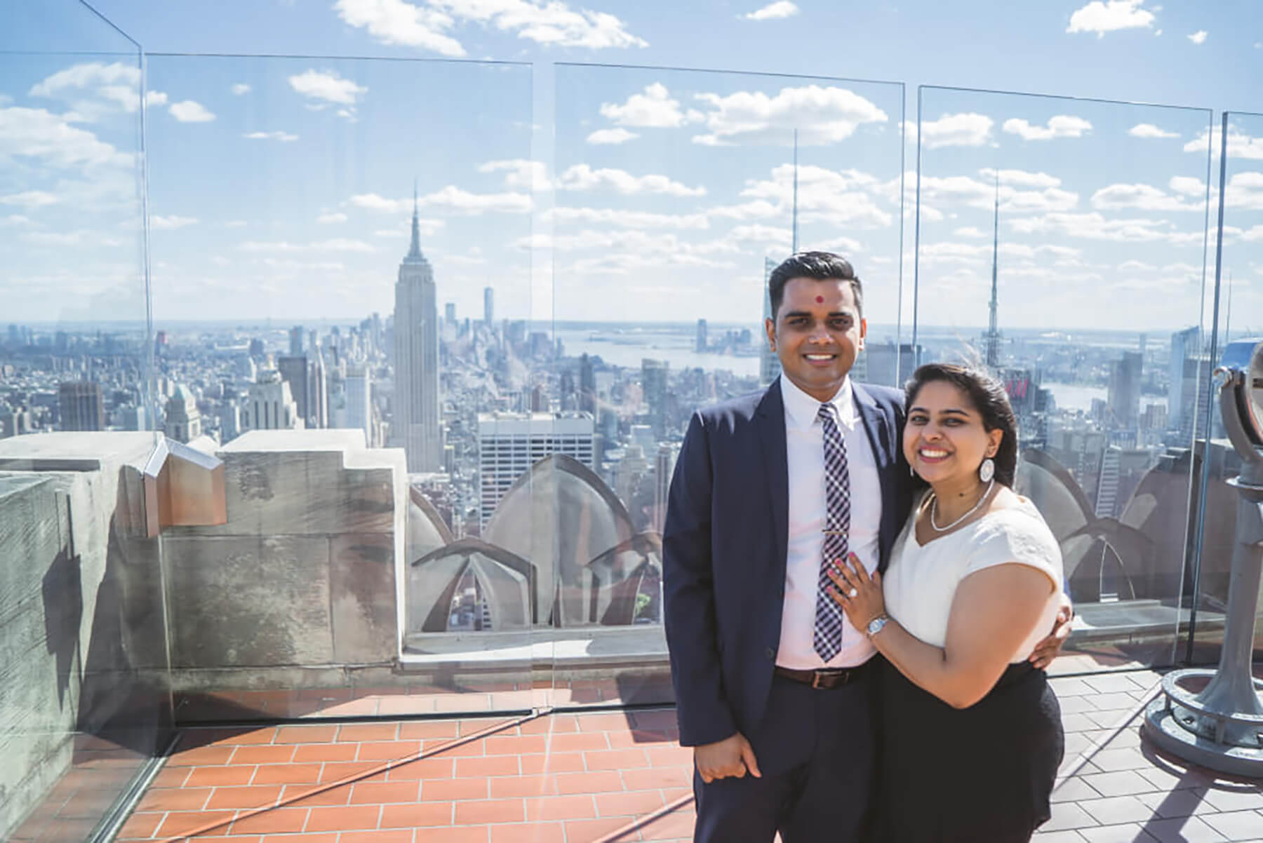 Top Of The Rock Marriage Proposal 6