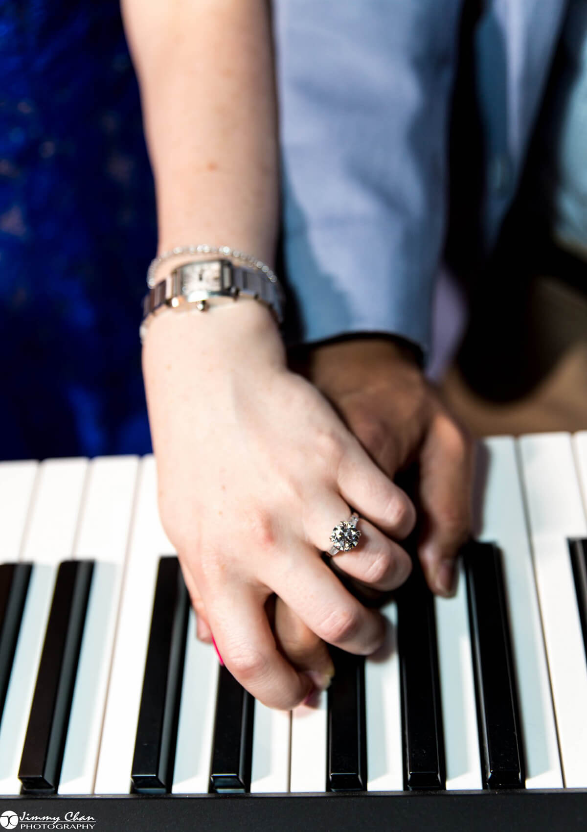 Karan and Lydia Surprise Proposal on a Private Rooftop 4