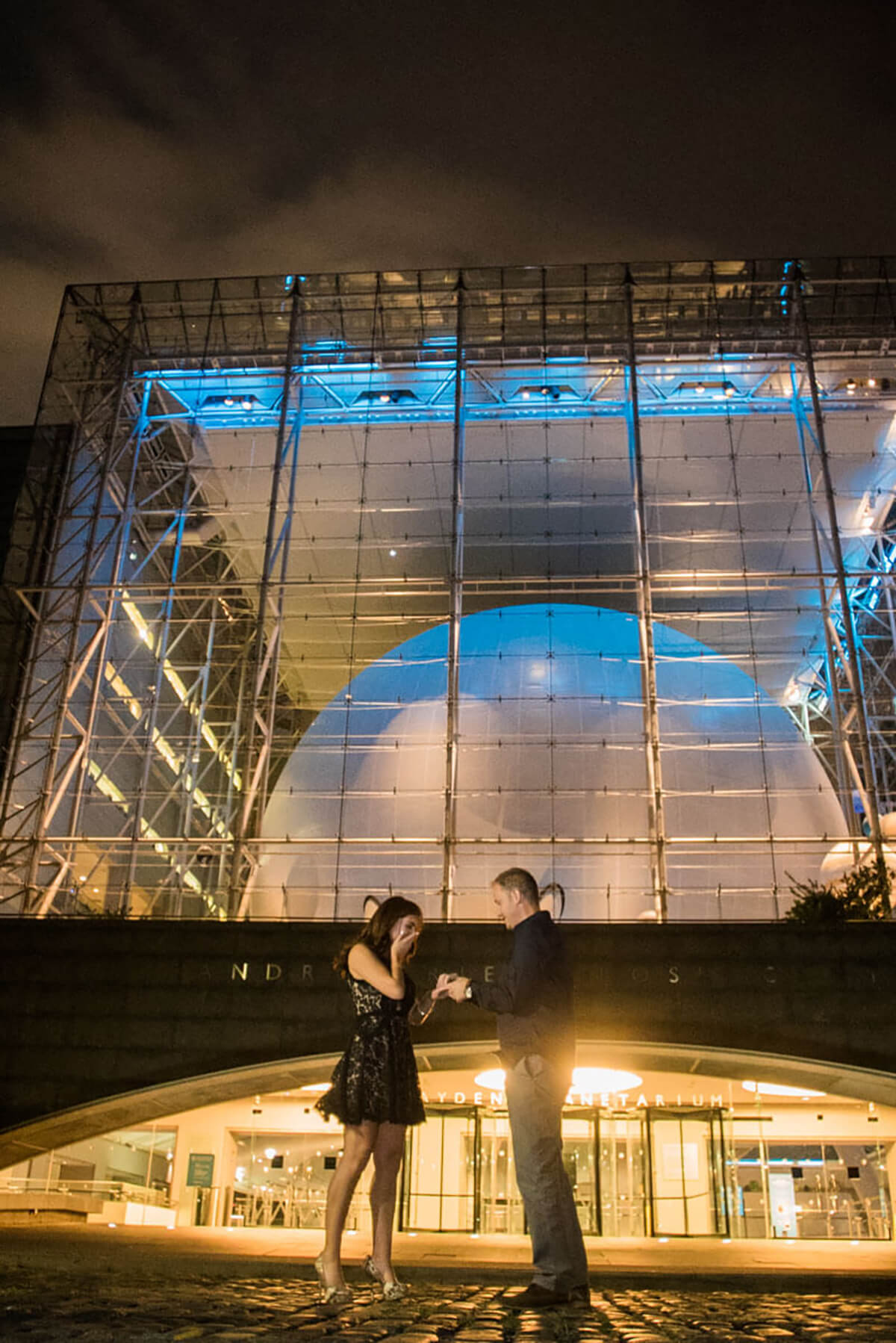 Hayden Planetarium Marriage Proposal 6