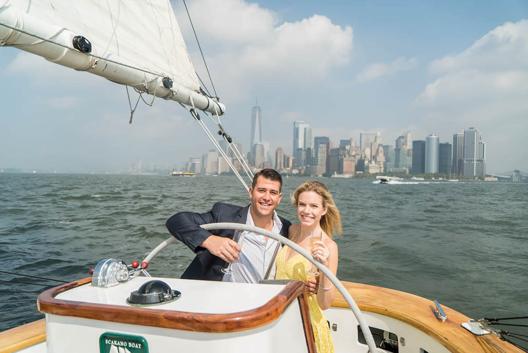 Perfect End of Summer Boat Proposal 6