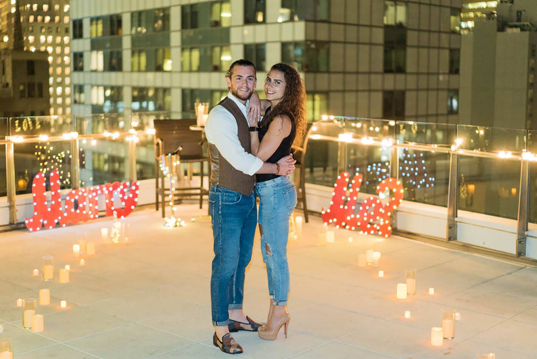 Gorgeous Rooftop Proposal | Proposal Ideas and Planning