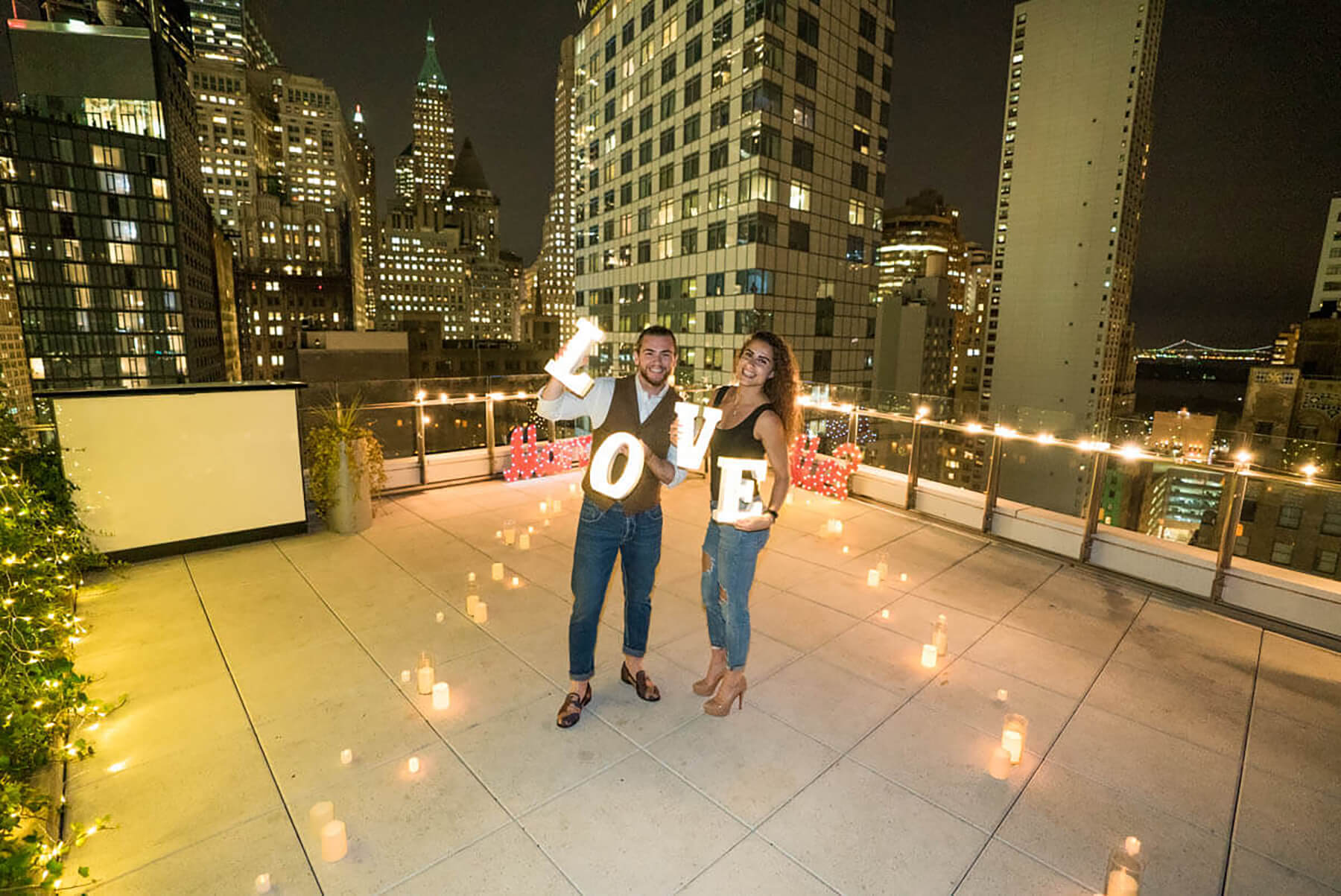 Gorgeous Rooftop Proposal 6