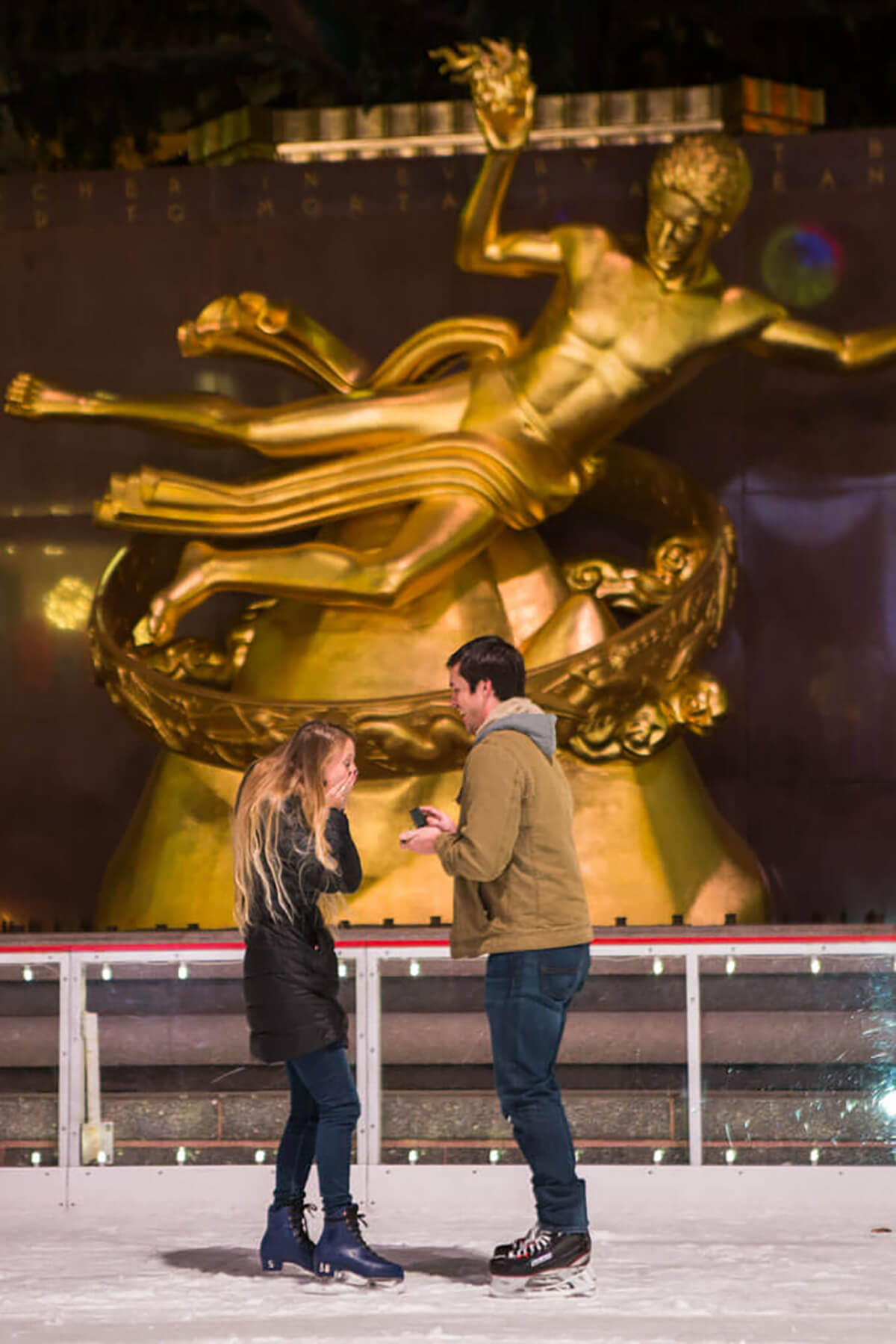 Rockefeller Center Ice Skating Proposal 4