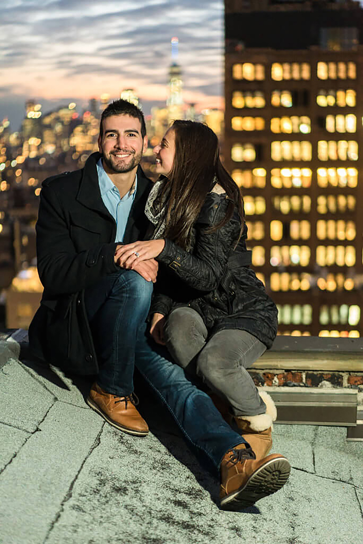 Sunflowers, Rooftop and Doughnuts Proposal 5