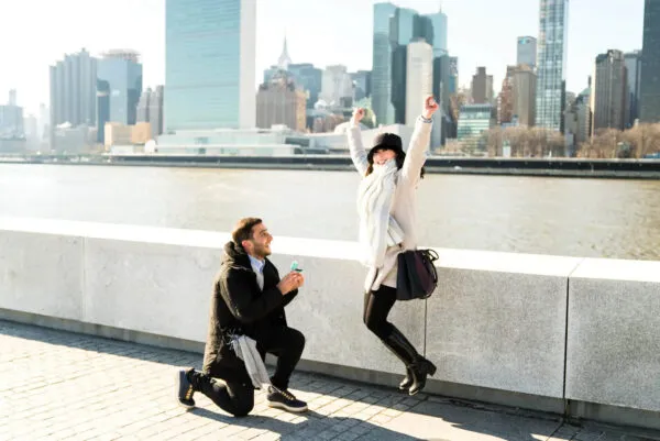Franklin D. Roosevelt Four Freedoms Park Marriage Proposal 1