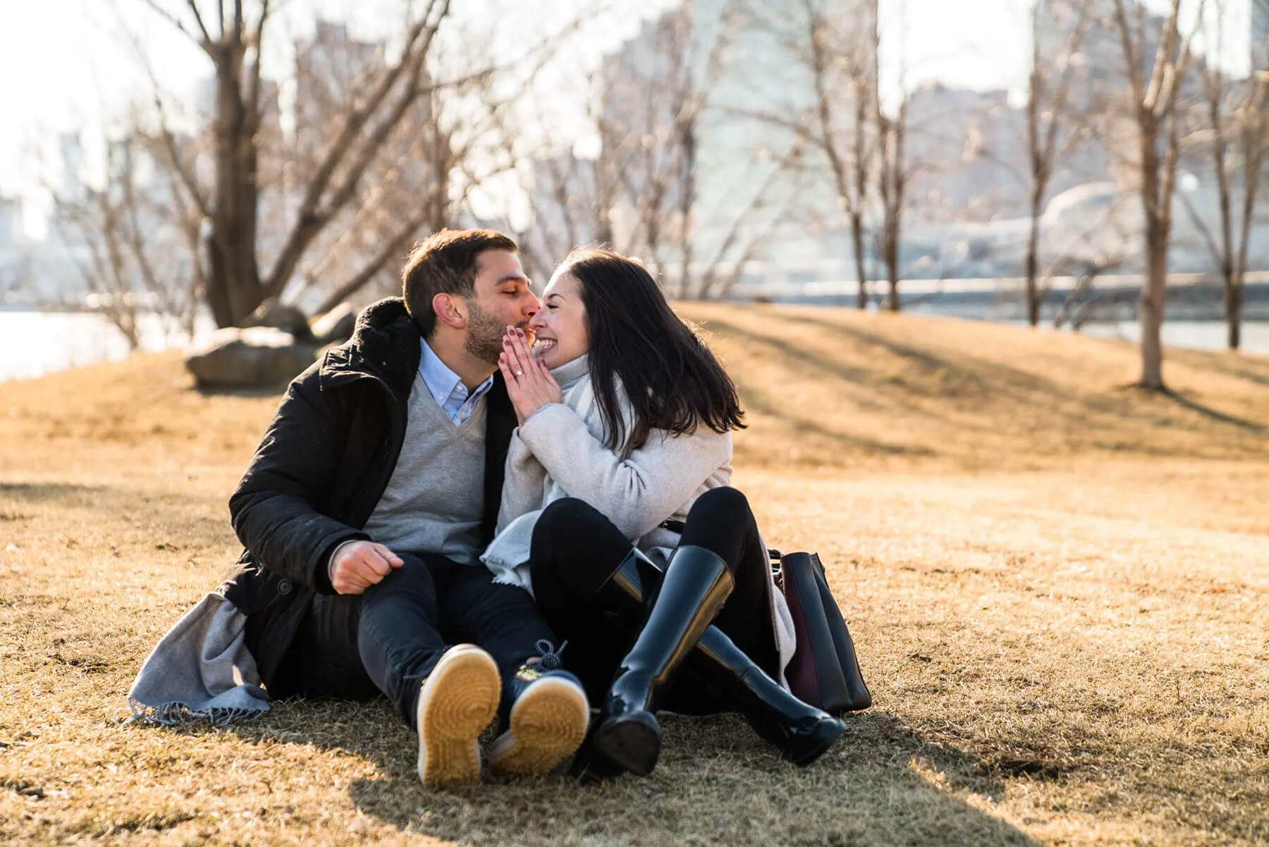 Franklin D. Roosevelt Four Freedoms Park Marriage Proposal 9