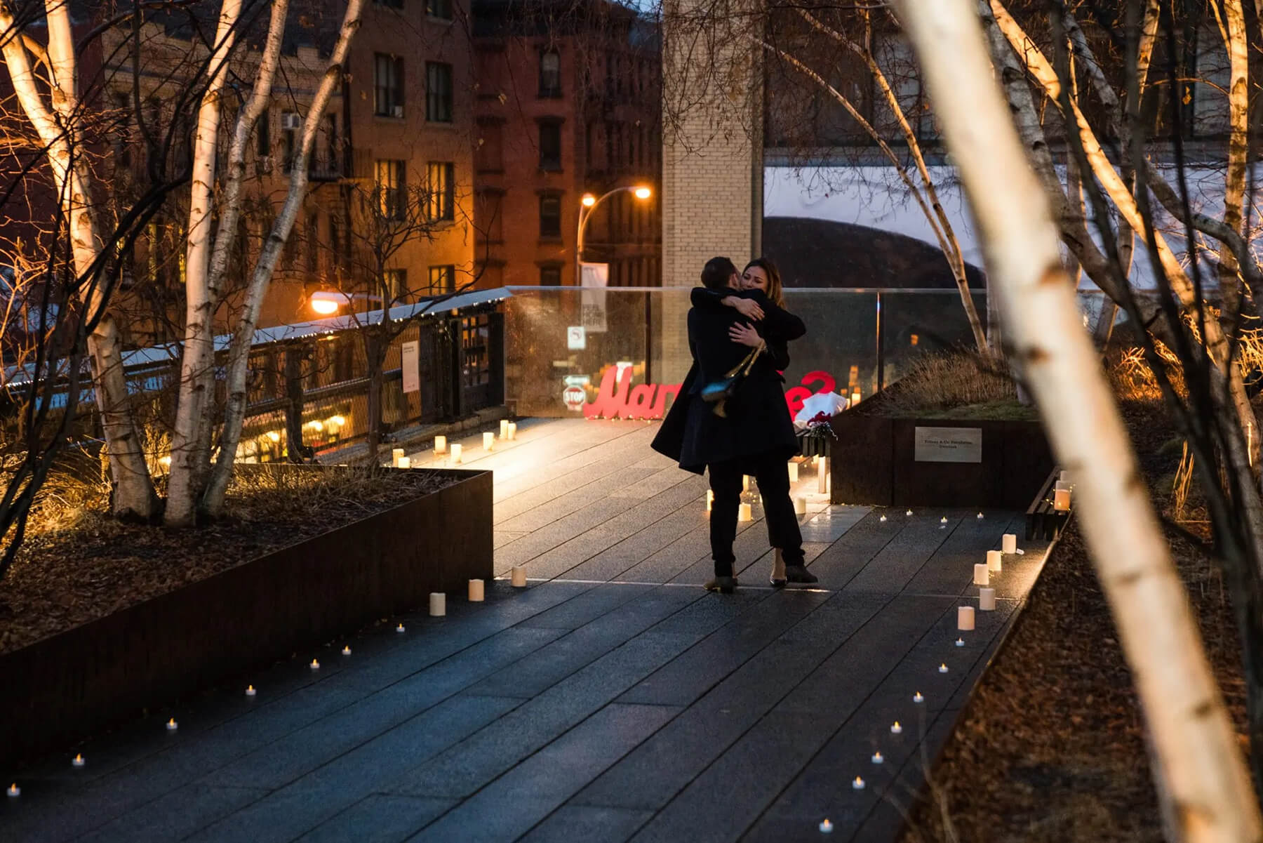 How to propose on the High Line 2