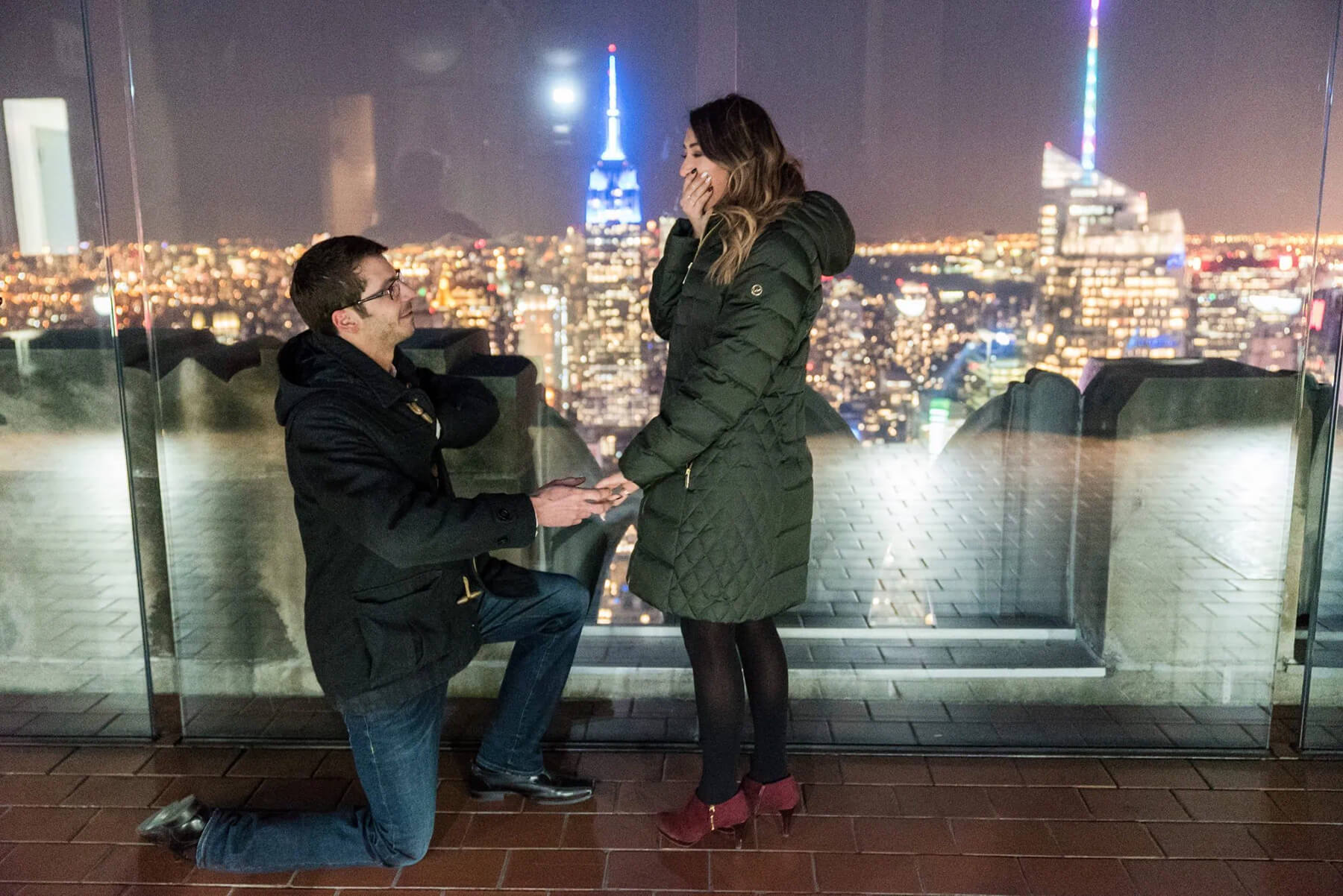 How to propose on the Top of The Rock 3