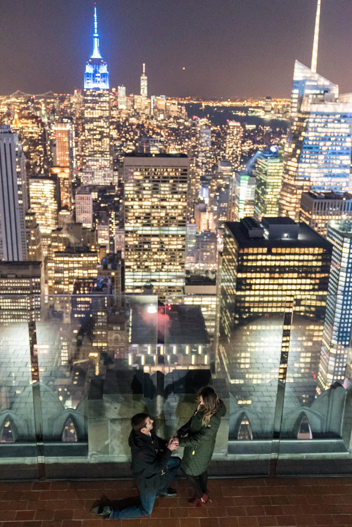 How to propose on the Top of The Rock 6