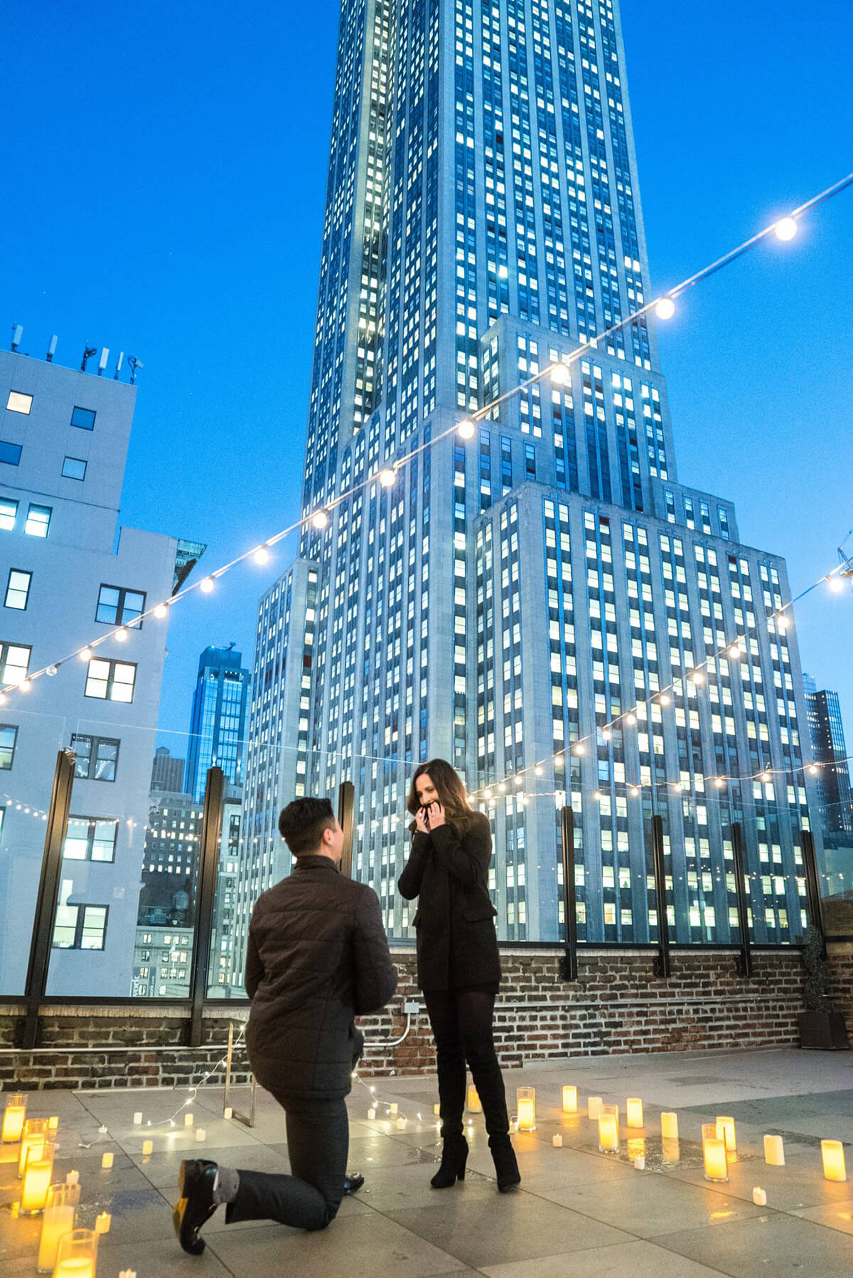 Rooftop Proposal Is Always a Good Surprise 2