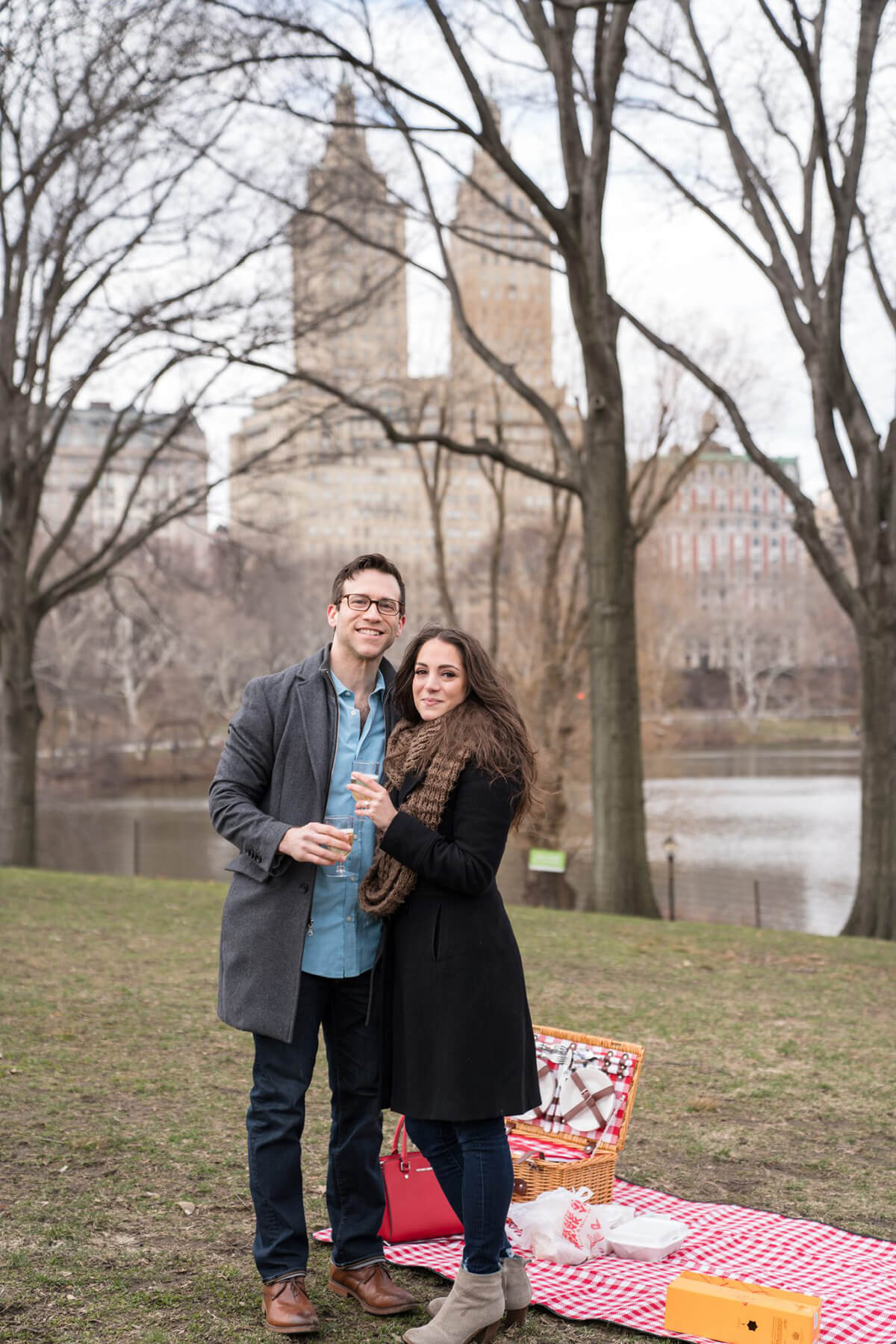 Romantic Picnic Marriage Proposal 6