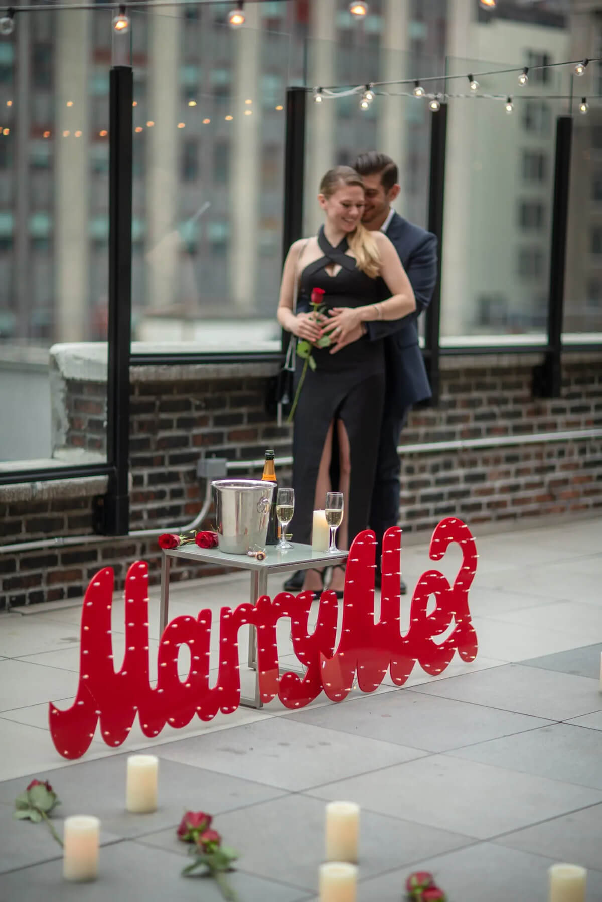 Summer Vibes. Daytime Proposal on a Private Terrace 6