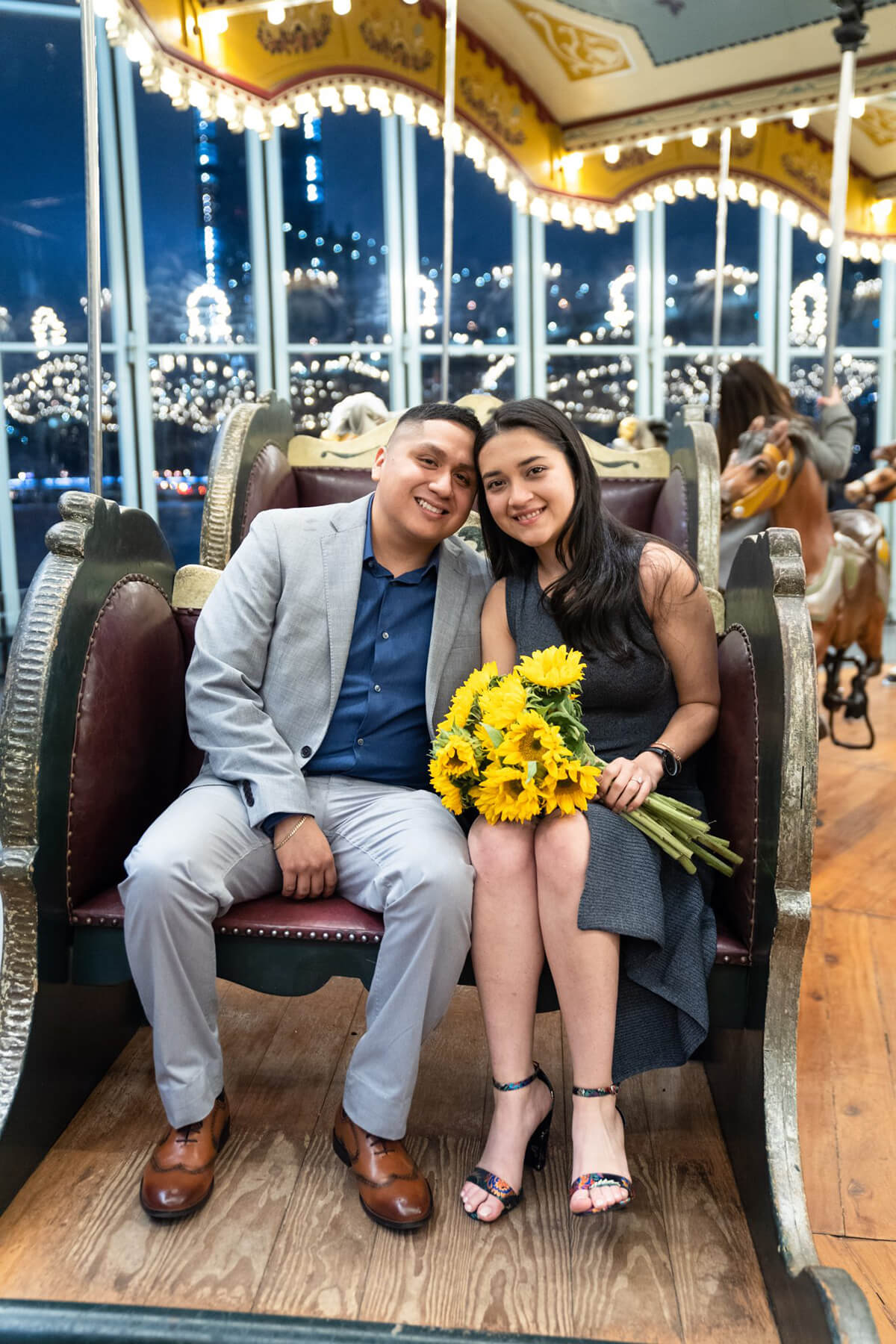 Overwhelming Proposal at the Carousel 7