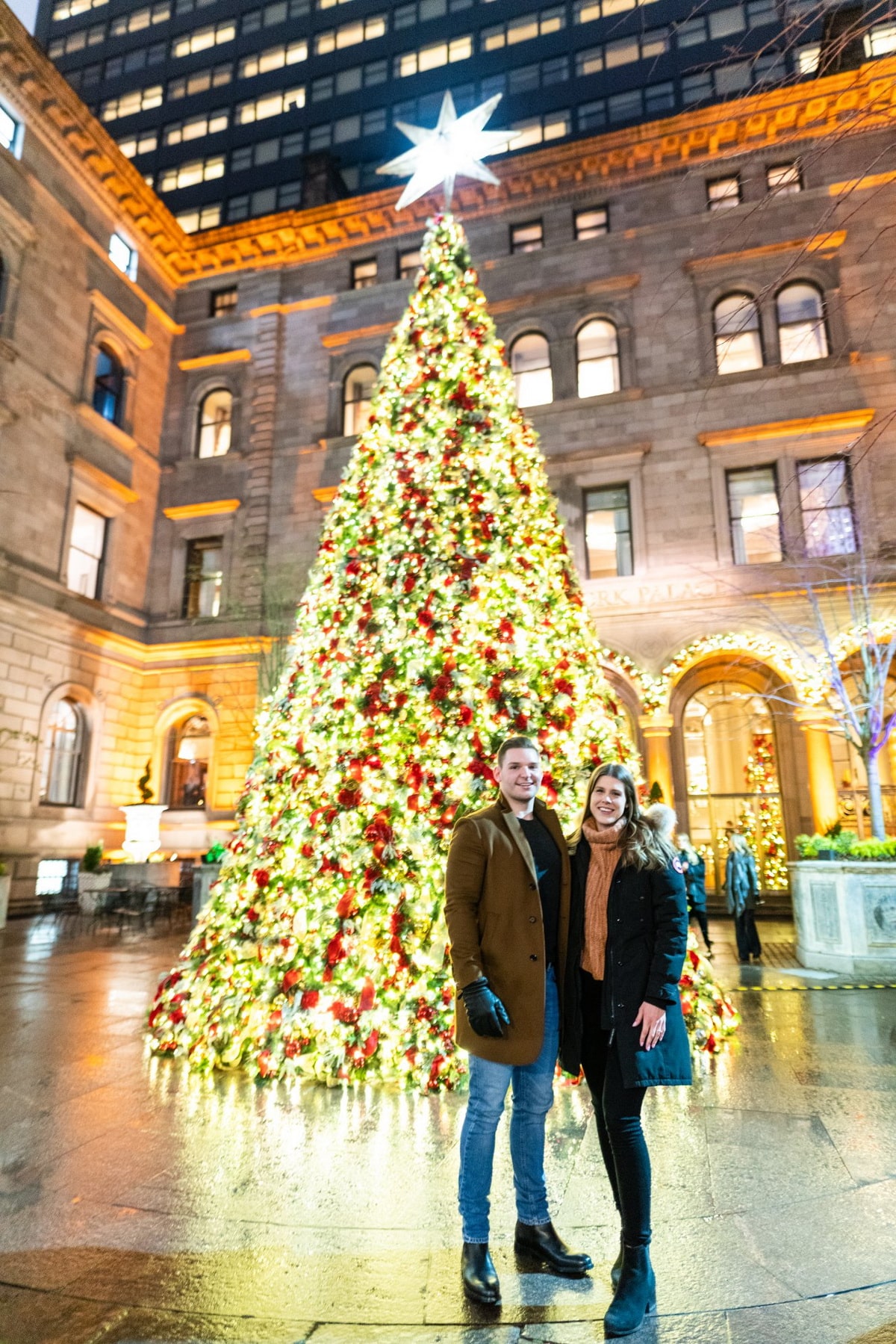 The Lotte Palace Hotel Christmas Tree Marriage Proposal