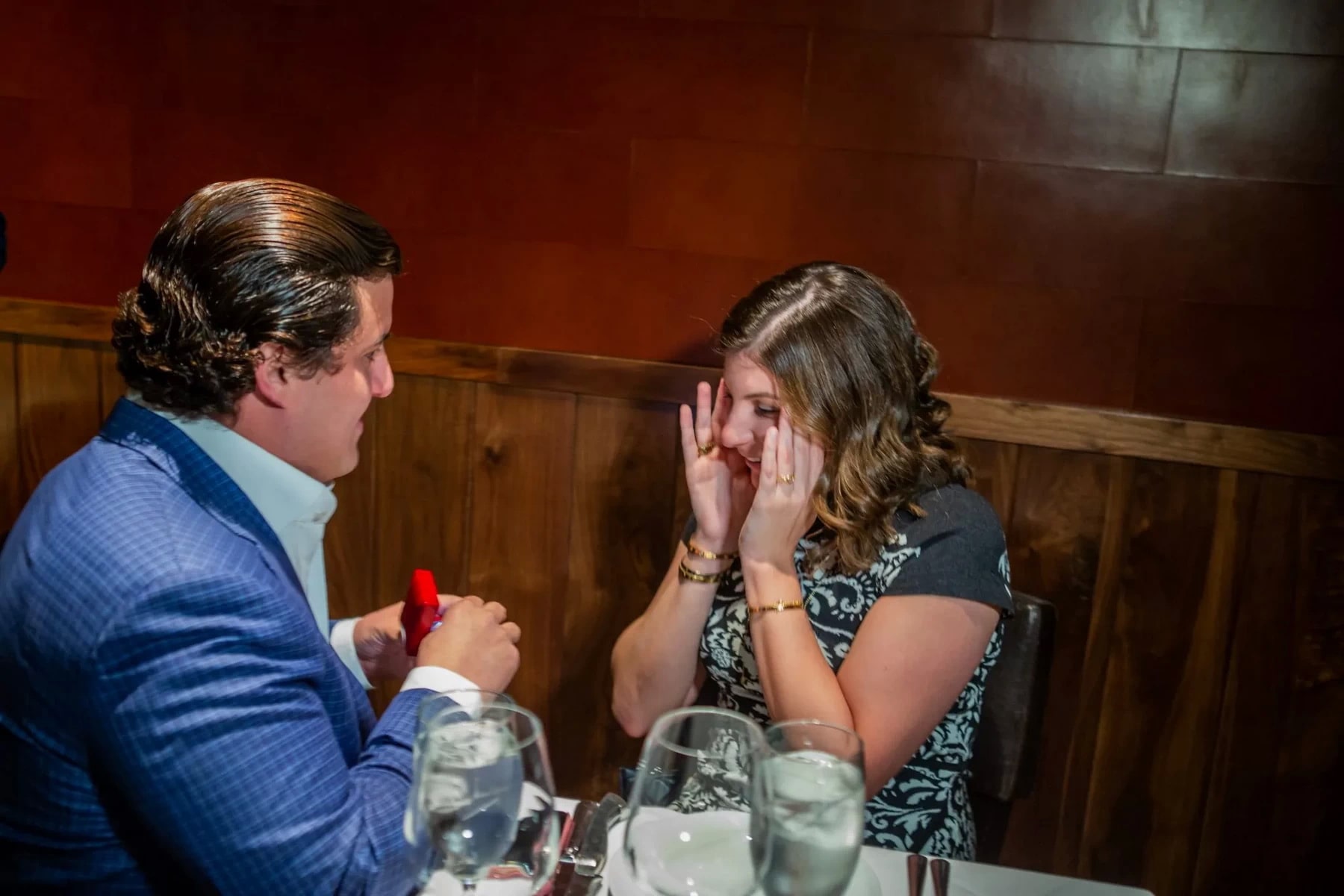 Flashmob Proposal at the Mastro's Steakhouse Restaurant