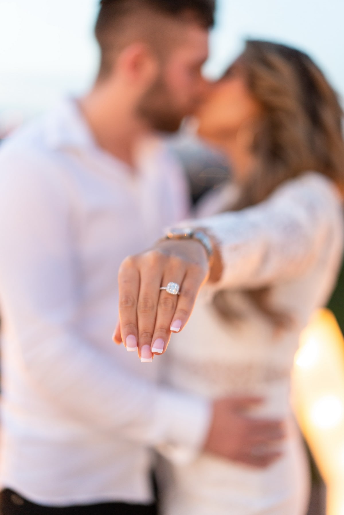 Jason and Elena private Brooklyn rooftop proposal