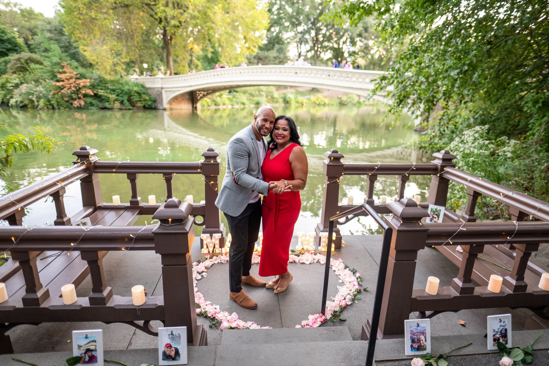 Stories from our clients: Norberto and Magnolia engagement in Central Park