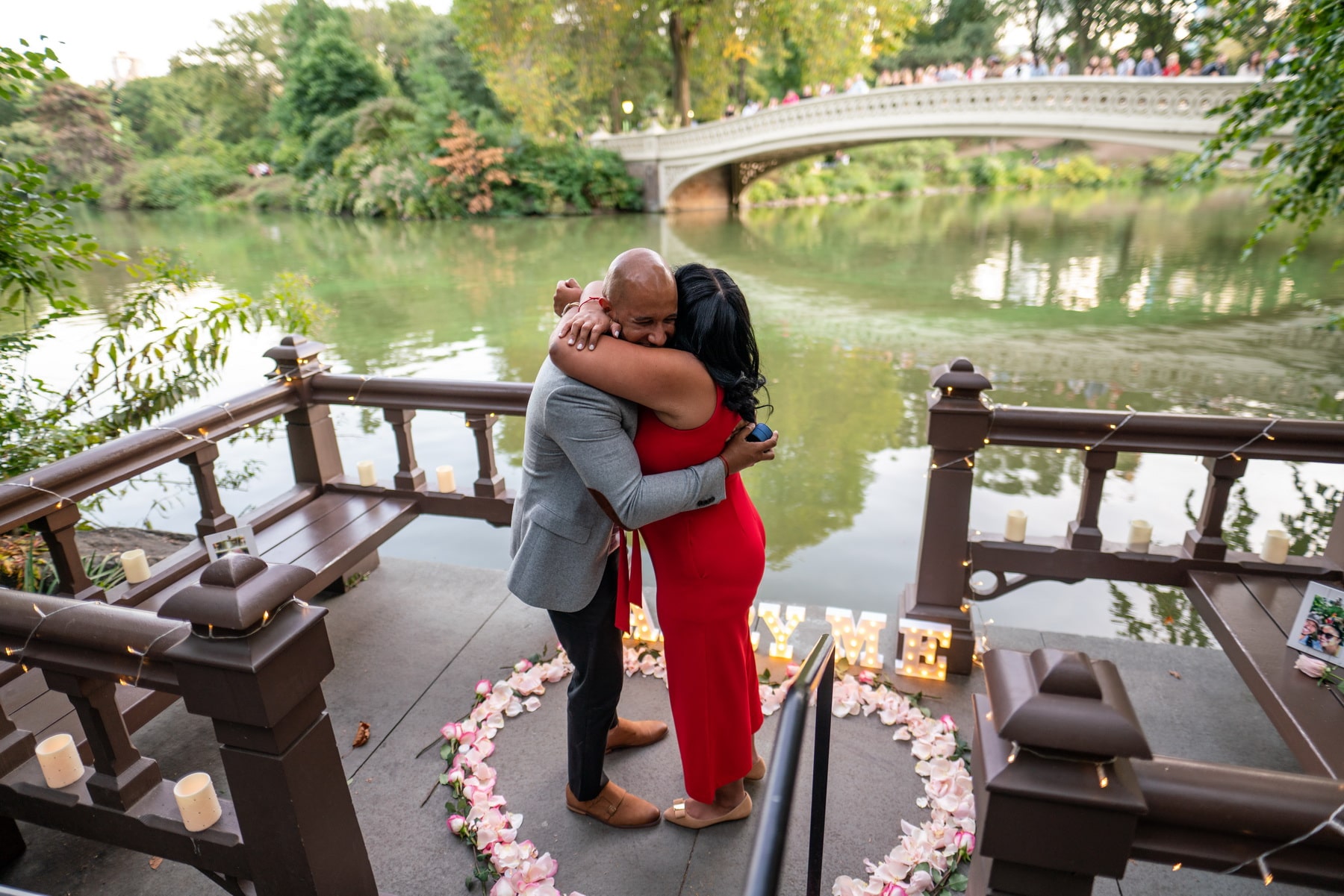 Stories from our clients: Norberto and Magnolia engagement in Central Park