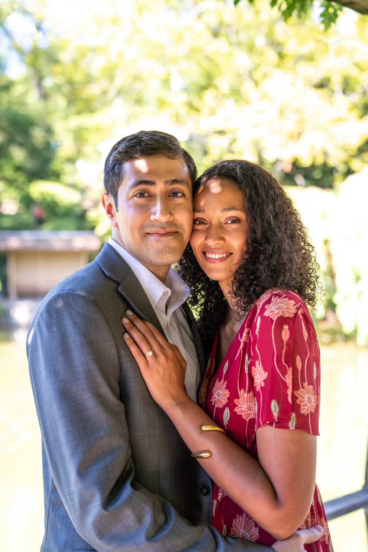 Brooklyn Botanical Garden Marriage Proposal