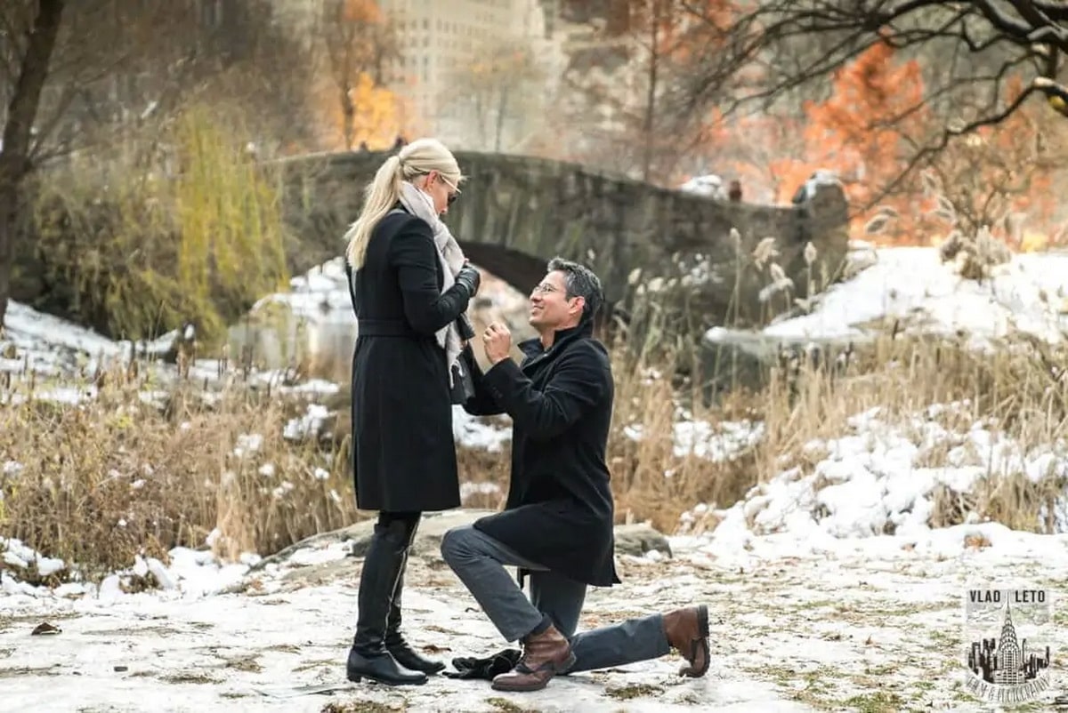 Best Places to propose in Central Park this holiday season.