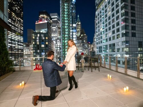 Majestic Rooftop surprise proposal